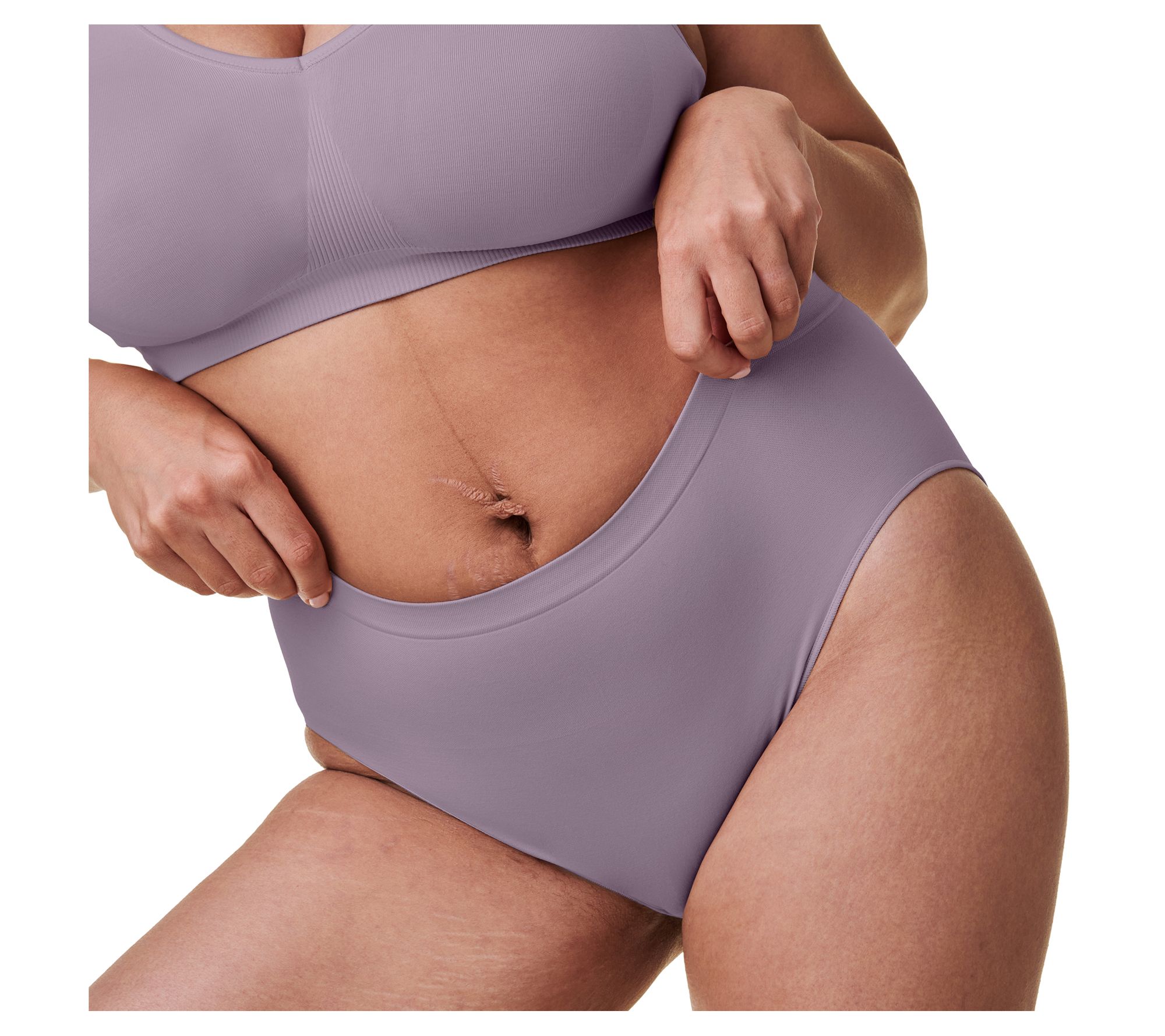 Bombas Set of 3 Seamless Hipster Panty on QVC 
