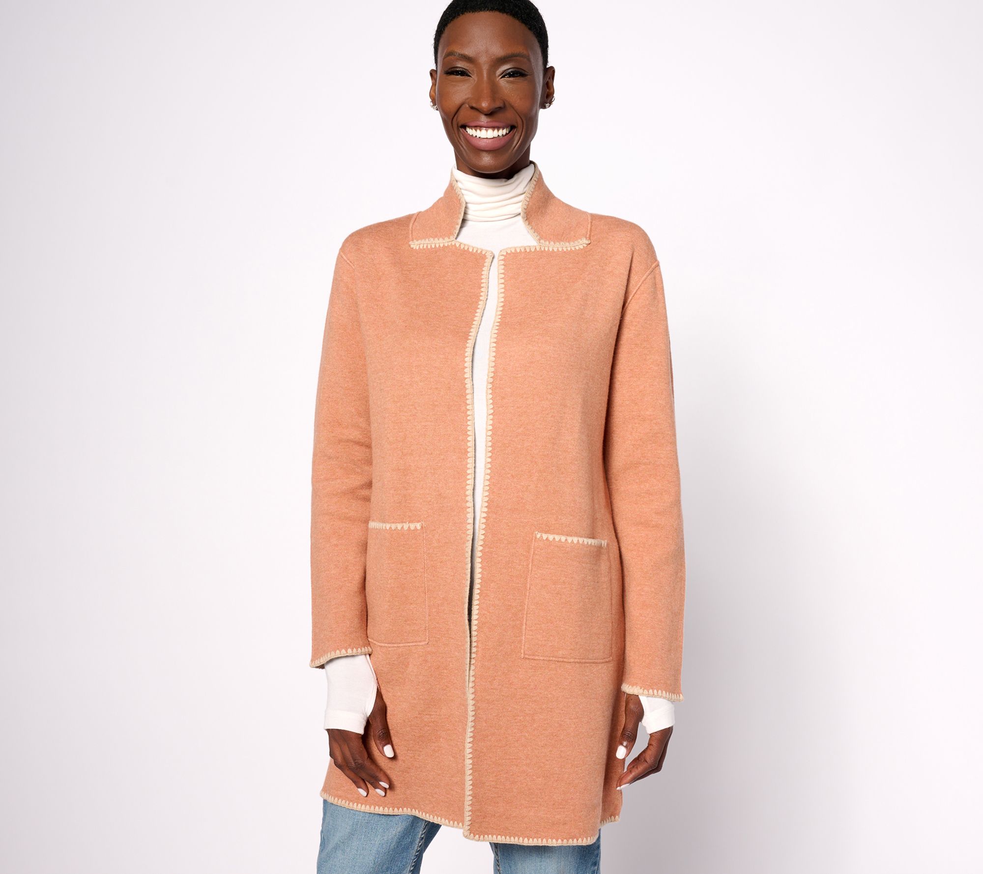 "As Is"NIC+ZOE Cool Night Knit Jacket