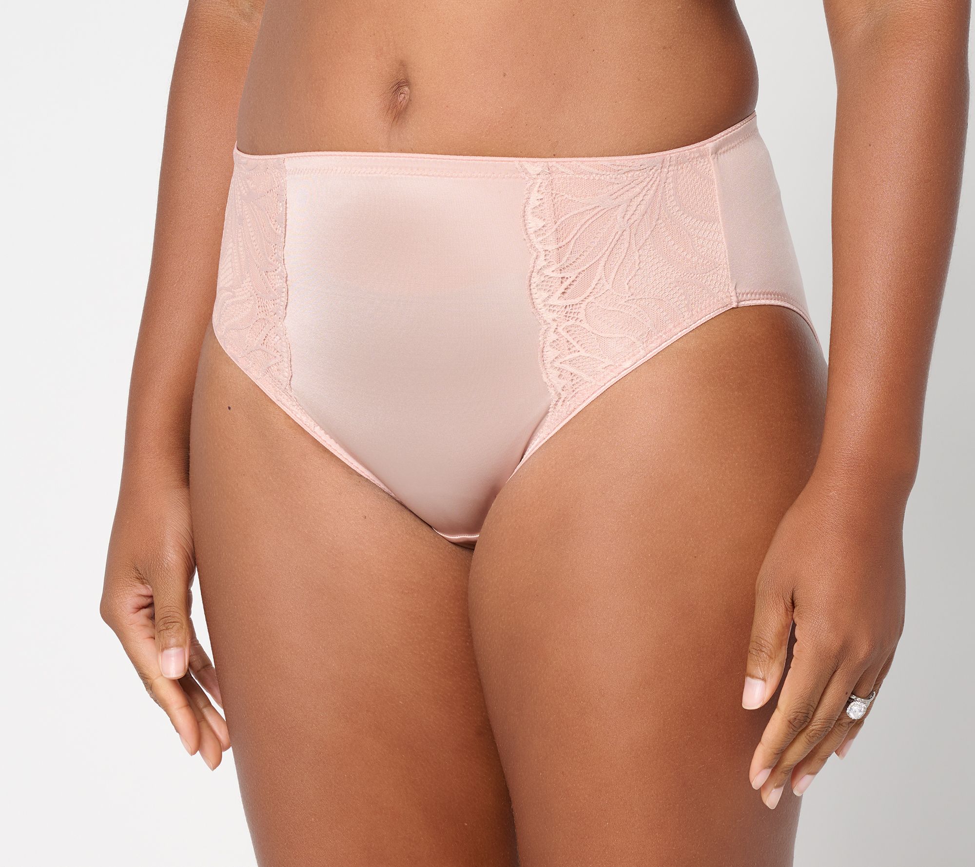 Breezies Luxe Milano Lace Hi-Cut Panty