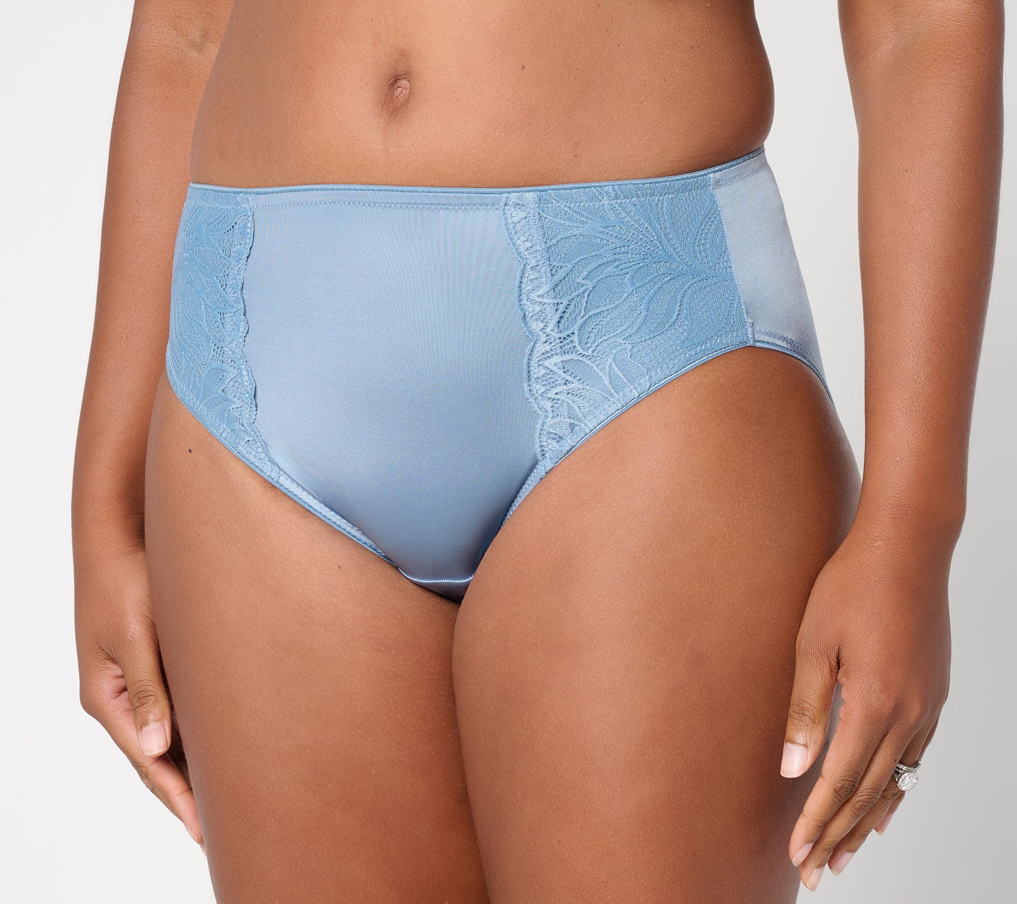 Breezies Luxe Milano Lace Hi-Cut Panty