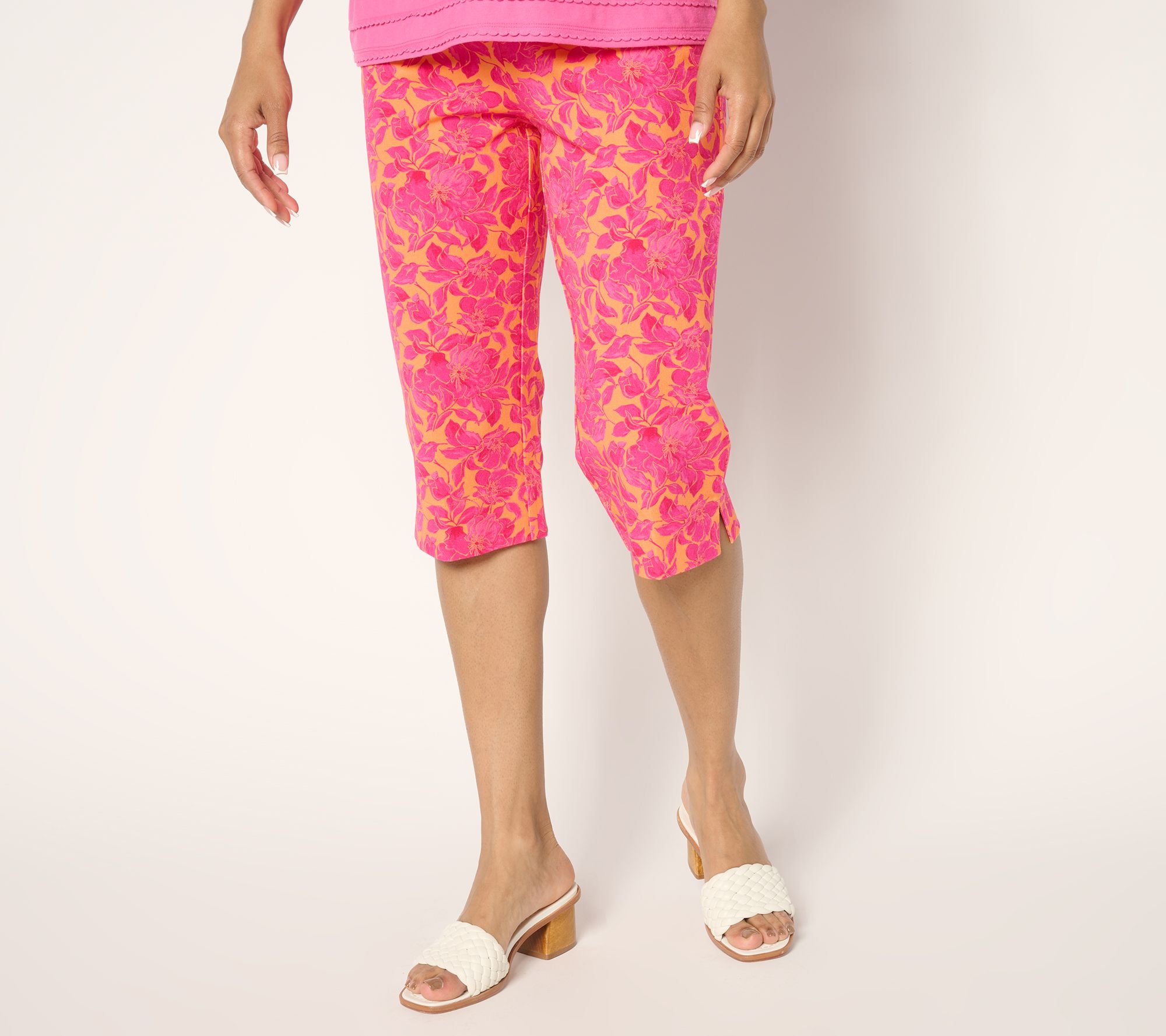Isaac Mizrahi Live! Regular 24/7 Stretch Pedal Pusher