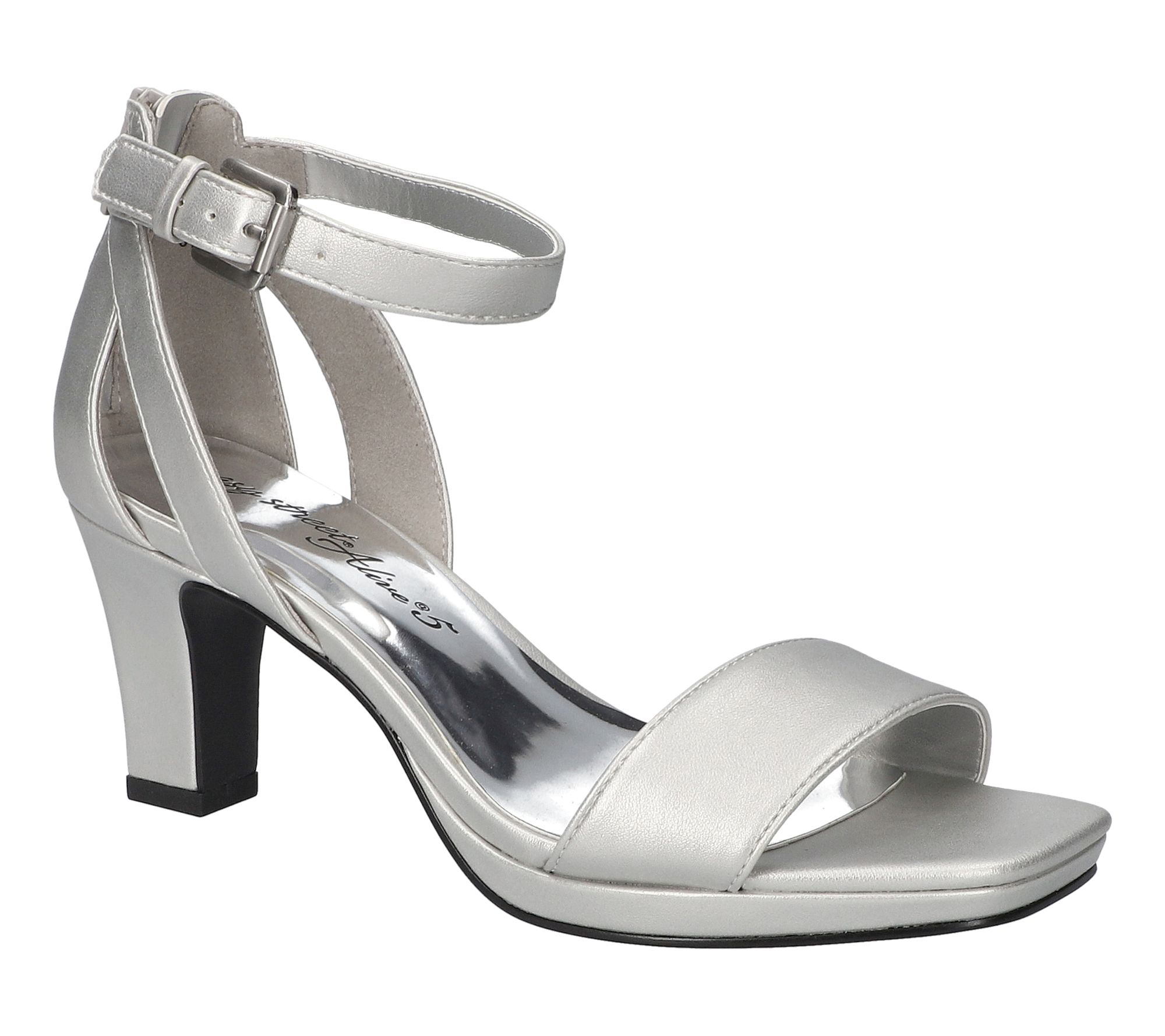 Easy Street Square Toe Heeled Sandals - Ro