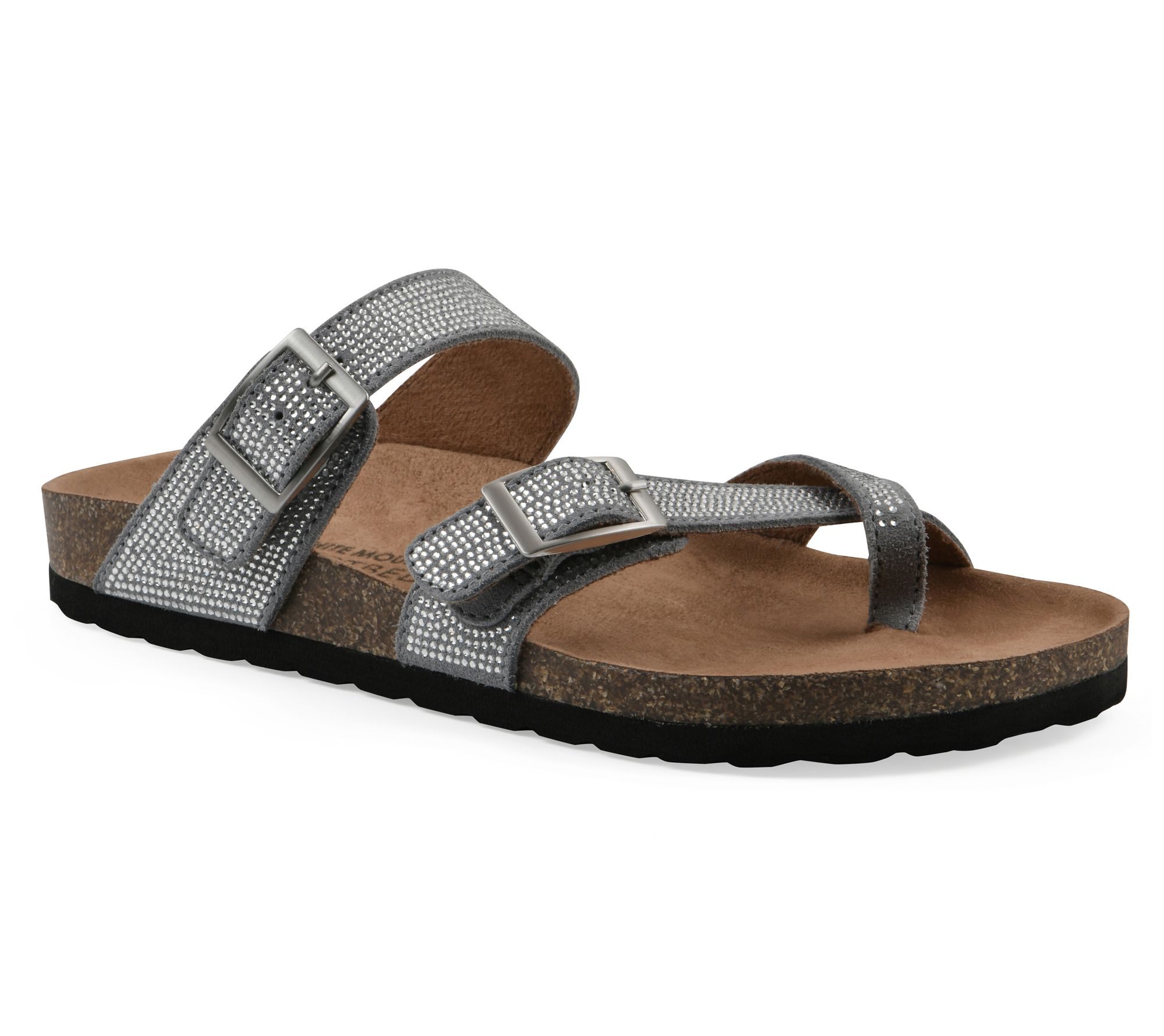 White Mountain Footbeds Sandal - Grays
