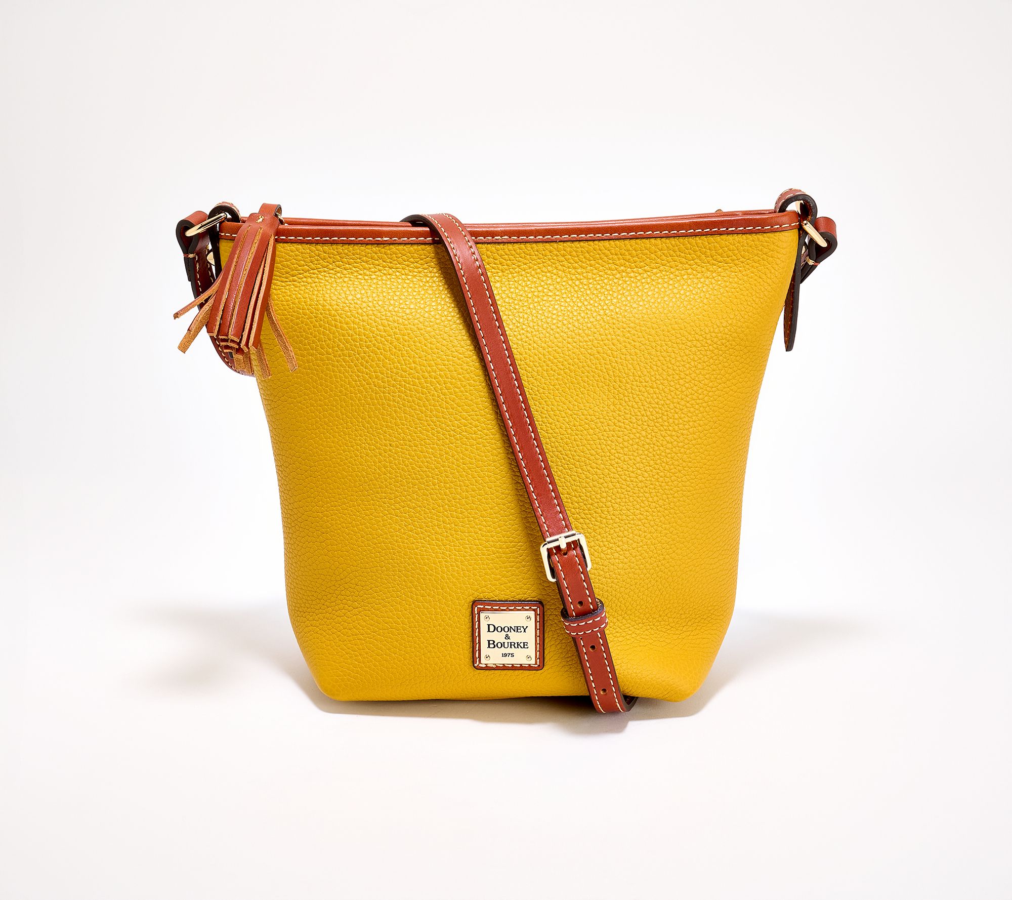 Dooney & Bourke Pebble Leather Hobo Crossbody