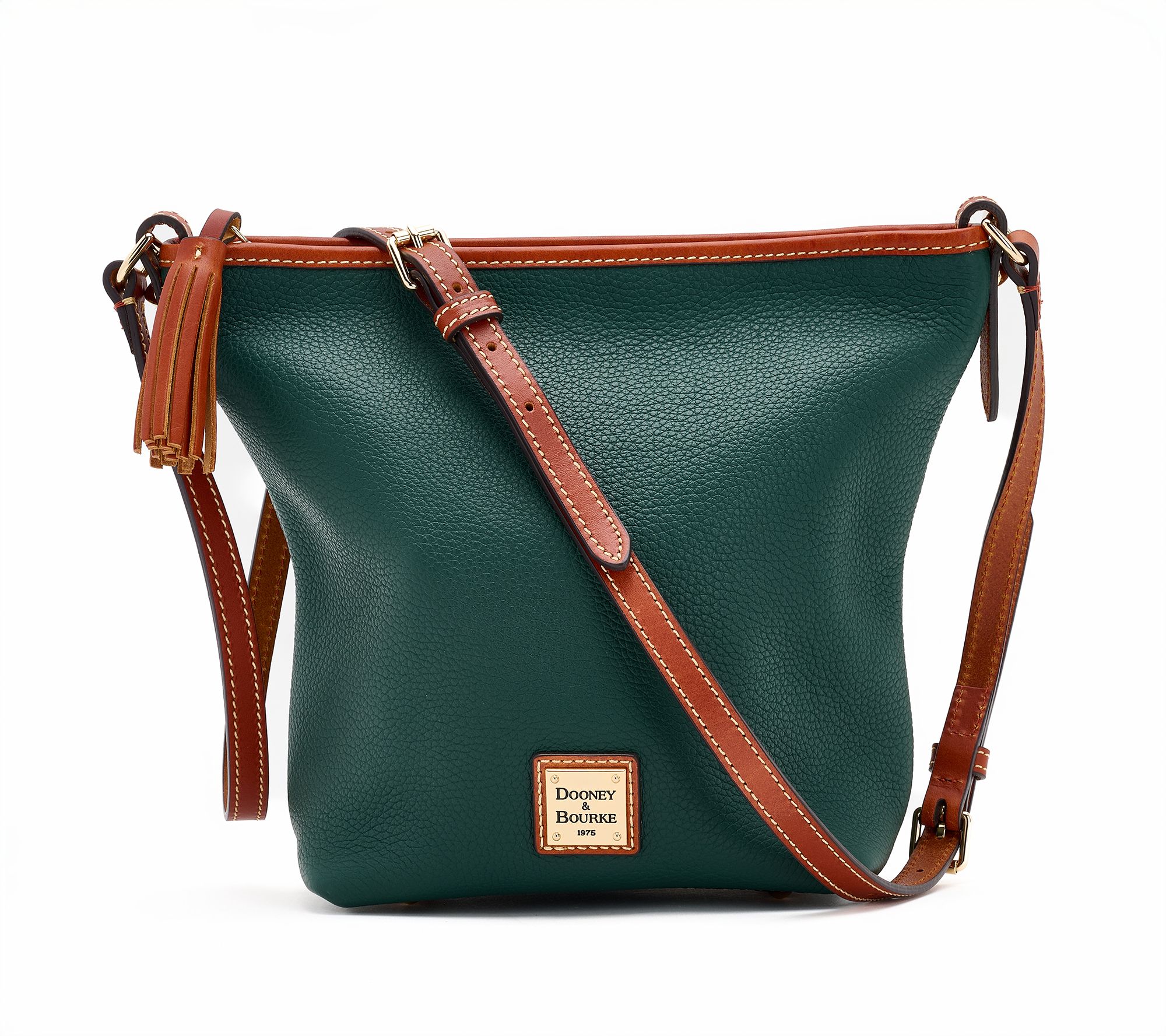 Dooney & Bourke Pebble Leather Hobo Crossbody