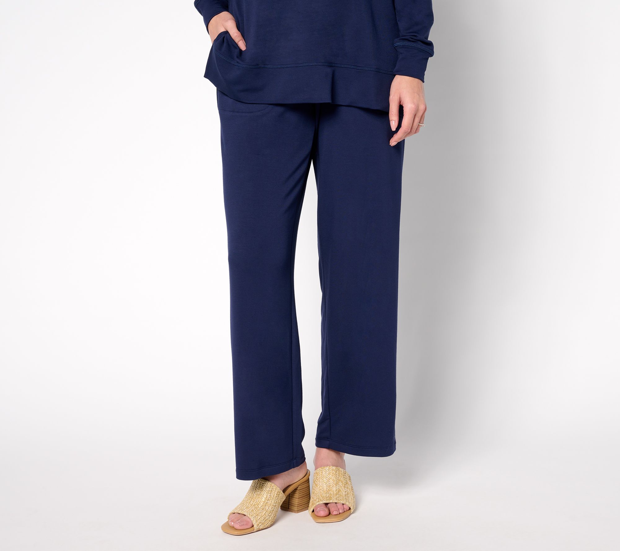 "As Is" Brandis Dress Out Loud Tall Acquitted Knit Relaxed Pants