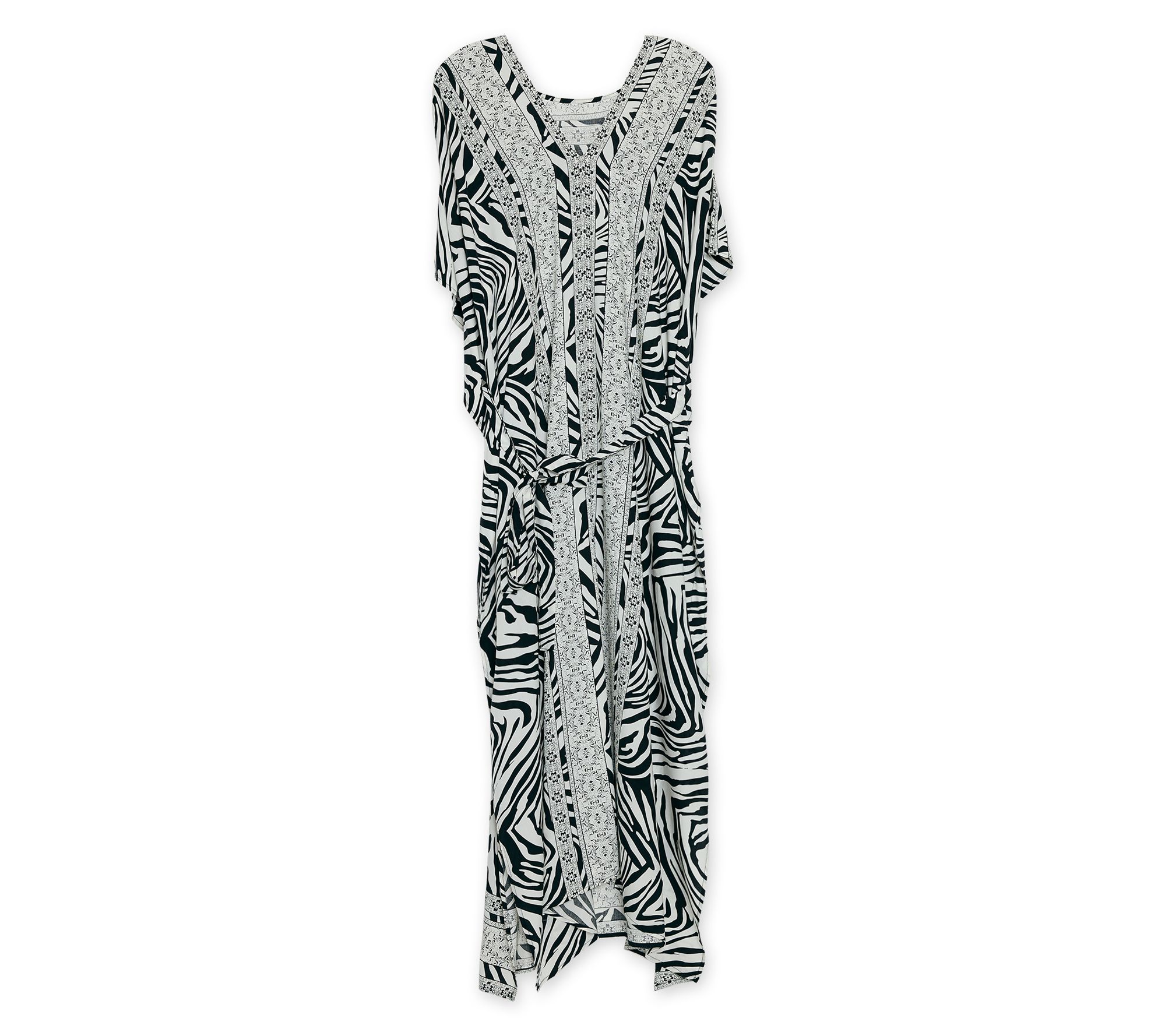 Hadley Wren Layla Kaftan with Self-Tie Belt