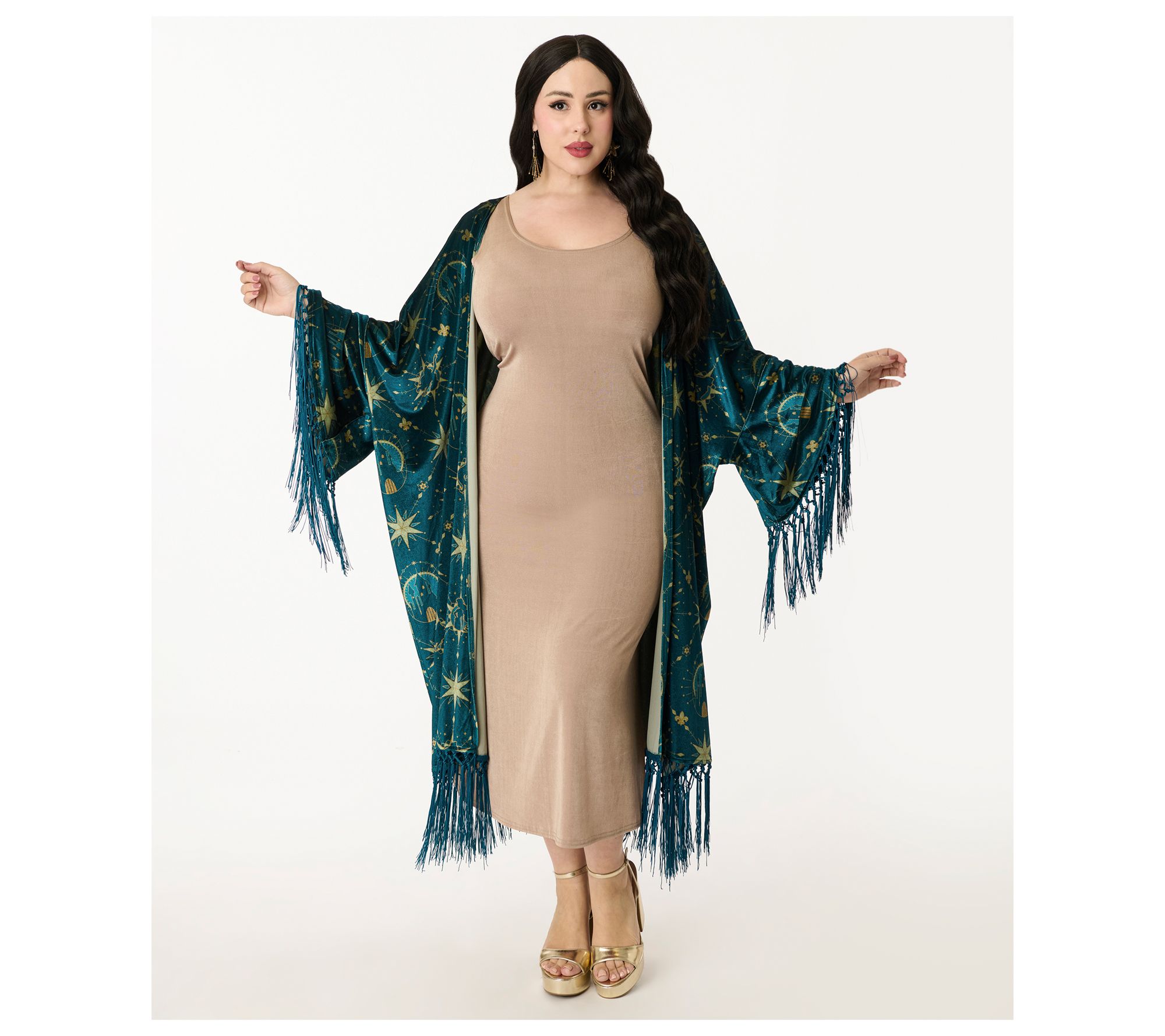 Disney Princess Collection by Unique Vintage Fringe Kimono