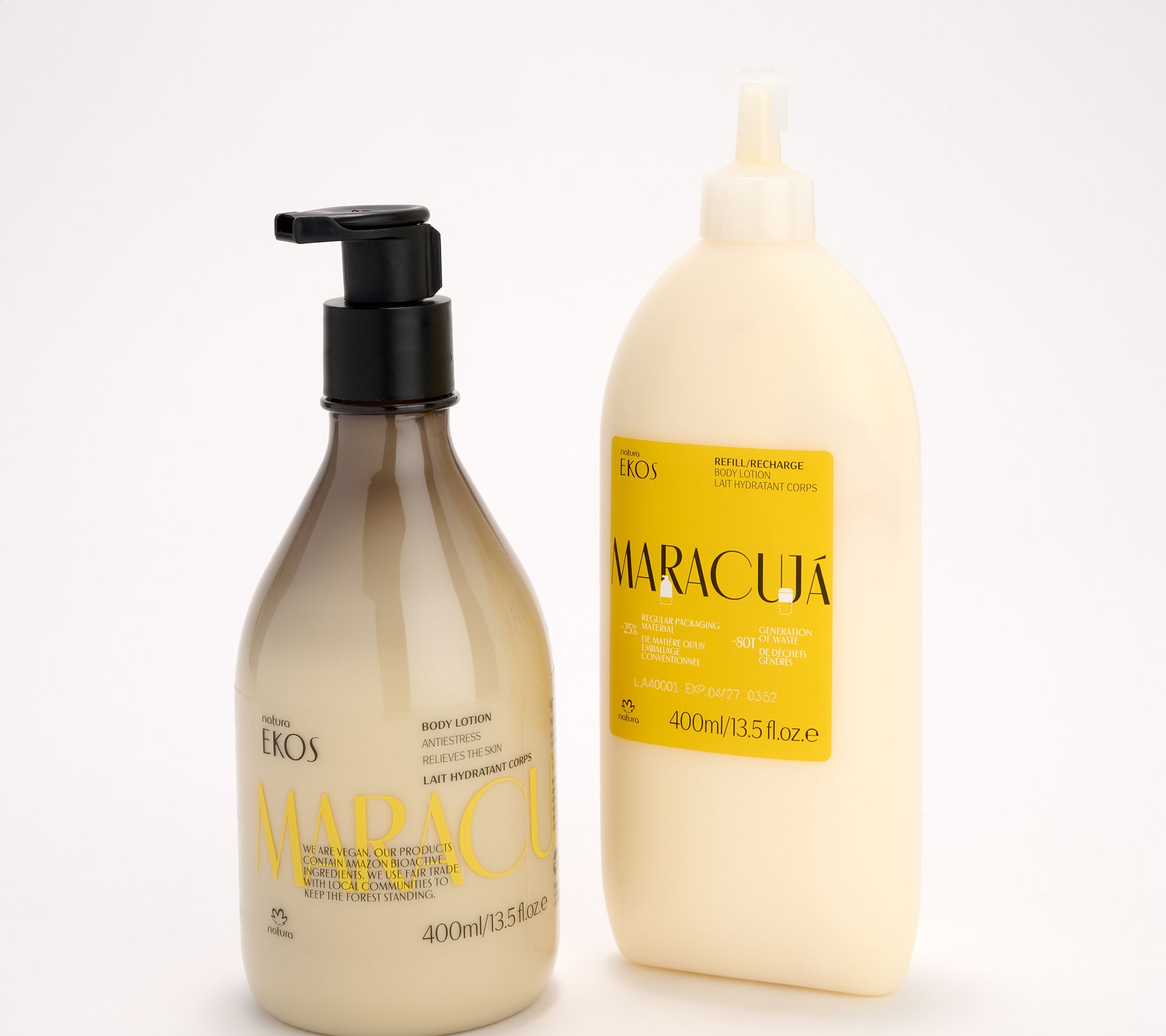 natura EKOS Body Lotion with Refill Bottle