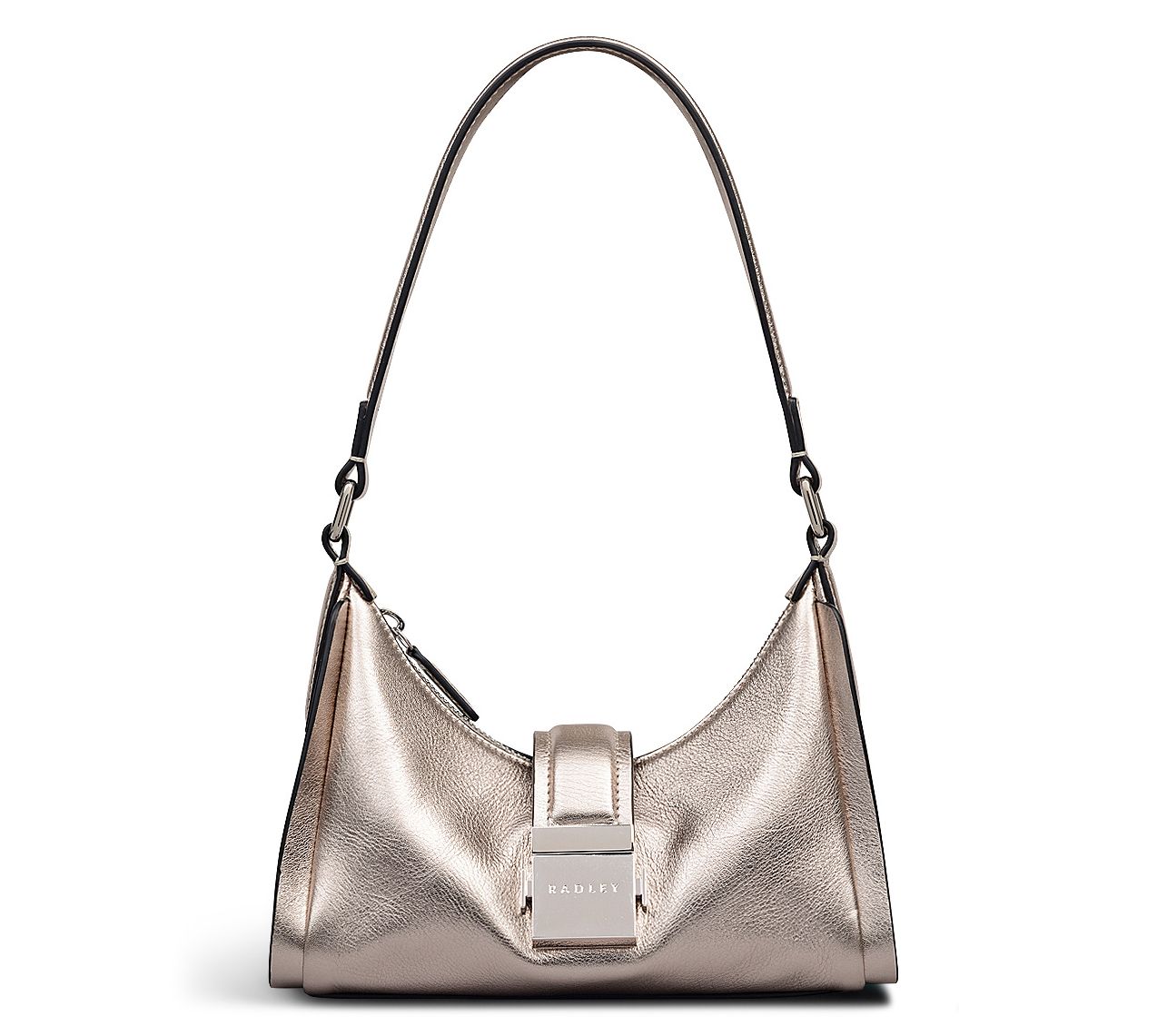 RADLEY London Sloane Mews Metallic Small Zip Leather Shoulder