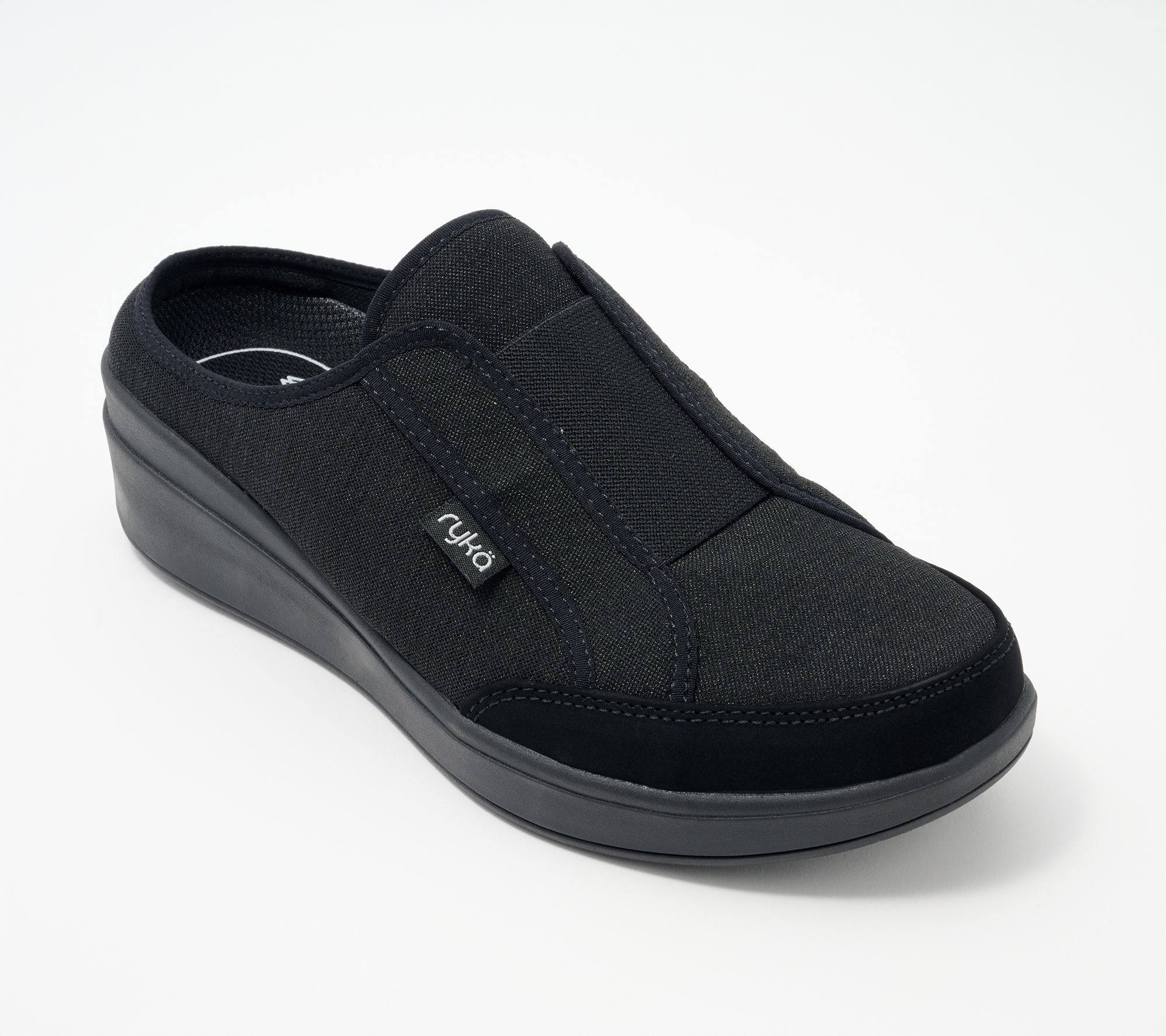 "As Is" Ryka Washable Athletic Mules- Lounge