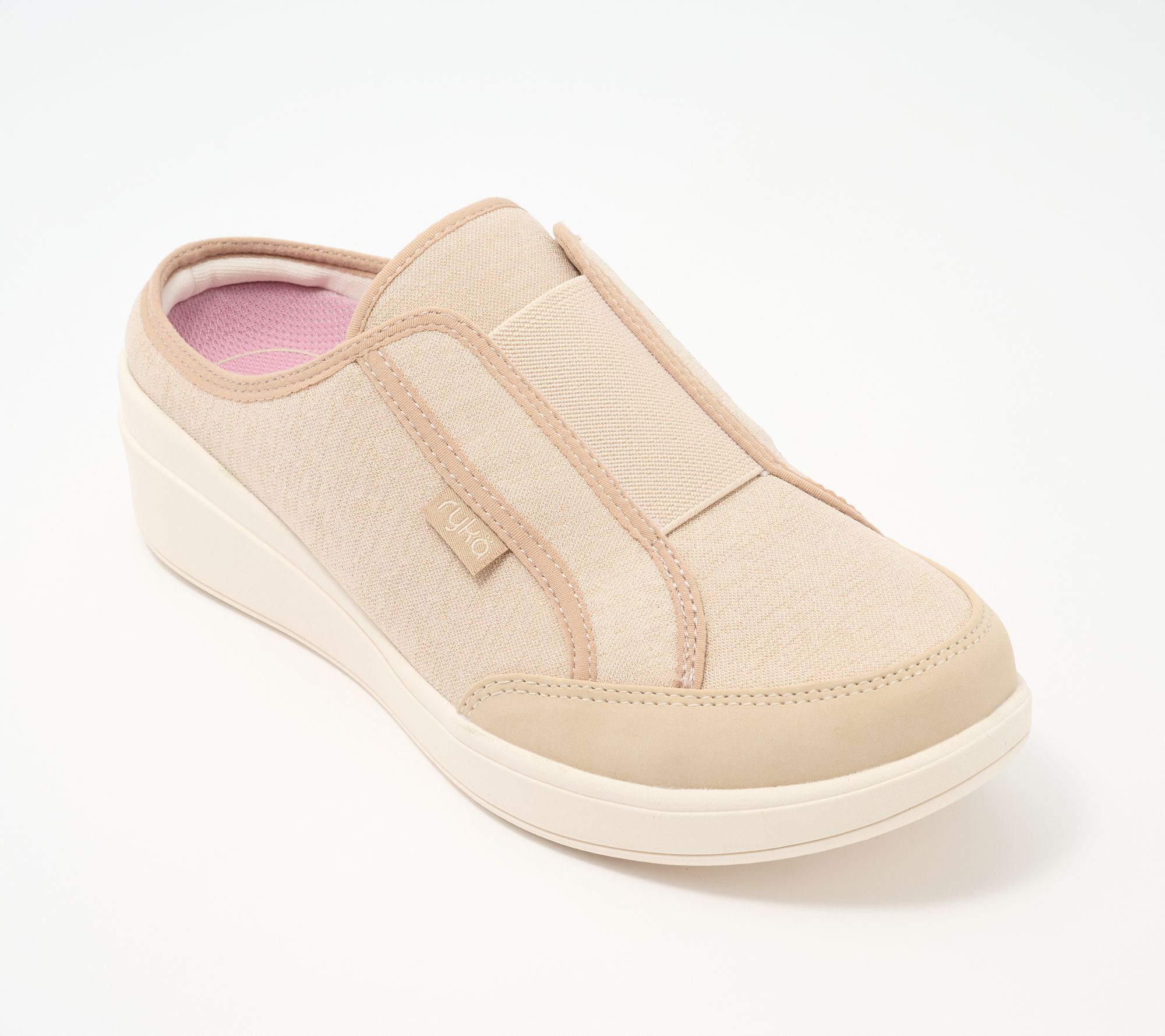 "As Is" Ryka Washable Athletic Mules- Lounge