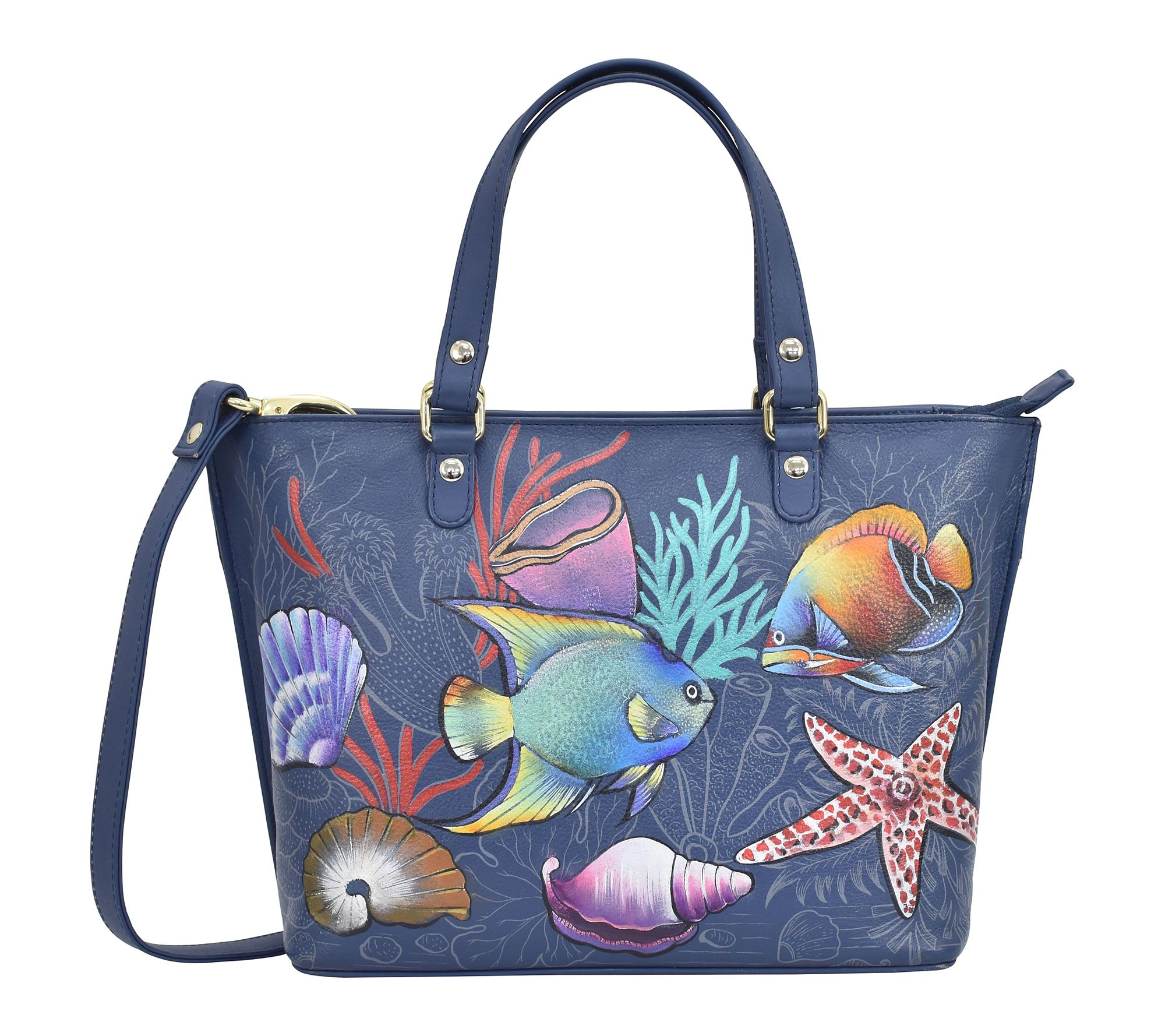 Anushcka Painted Leather Medium Tote