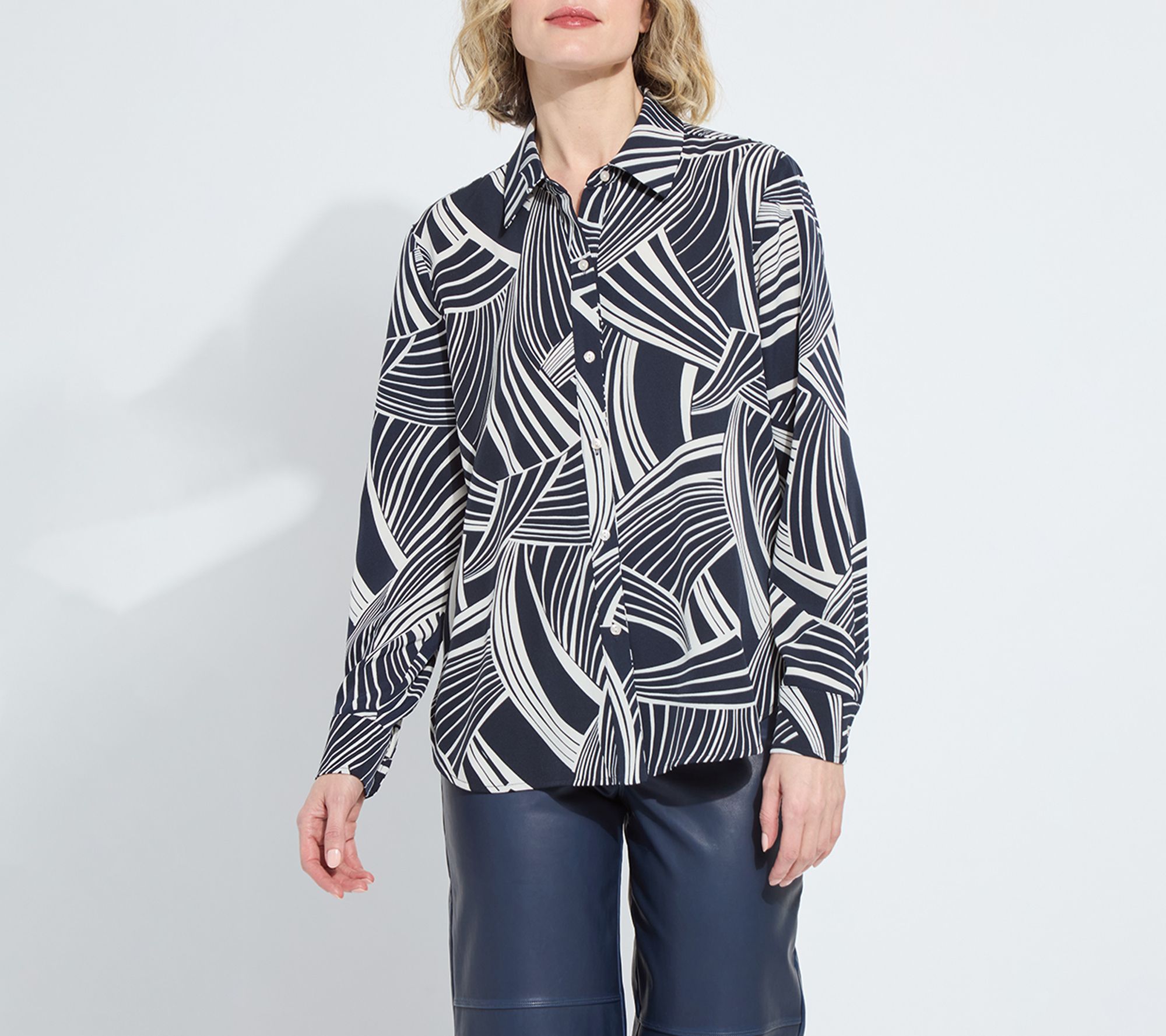 Lysse New York Parker Button Down Printed Shirt