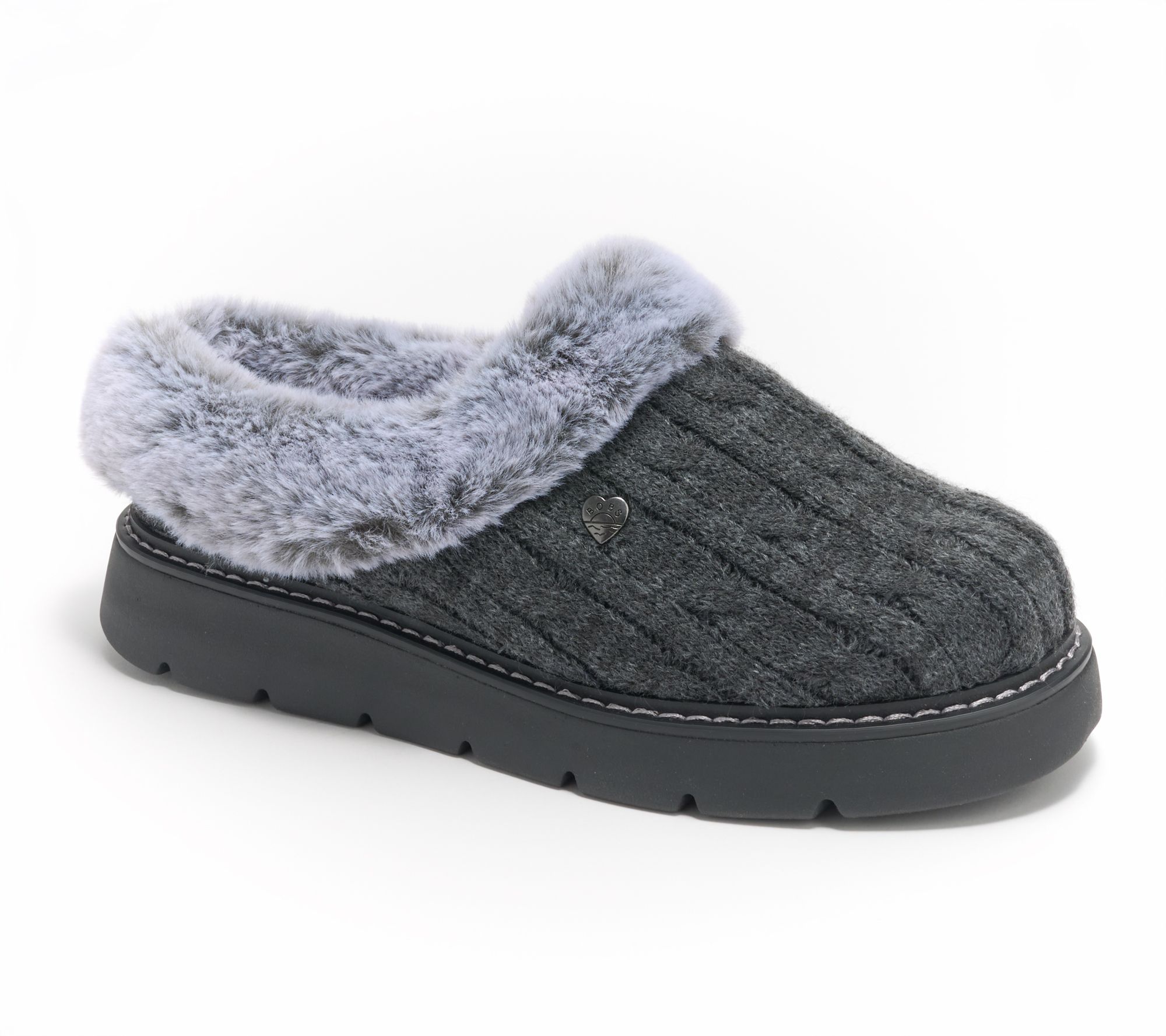 "As Is" Skechers Bobs Keepsake Light Slippers - Warm Greetings