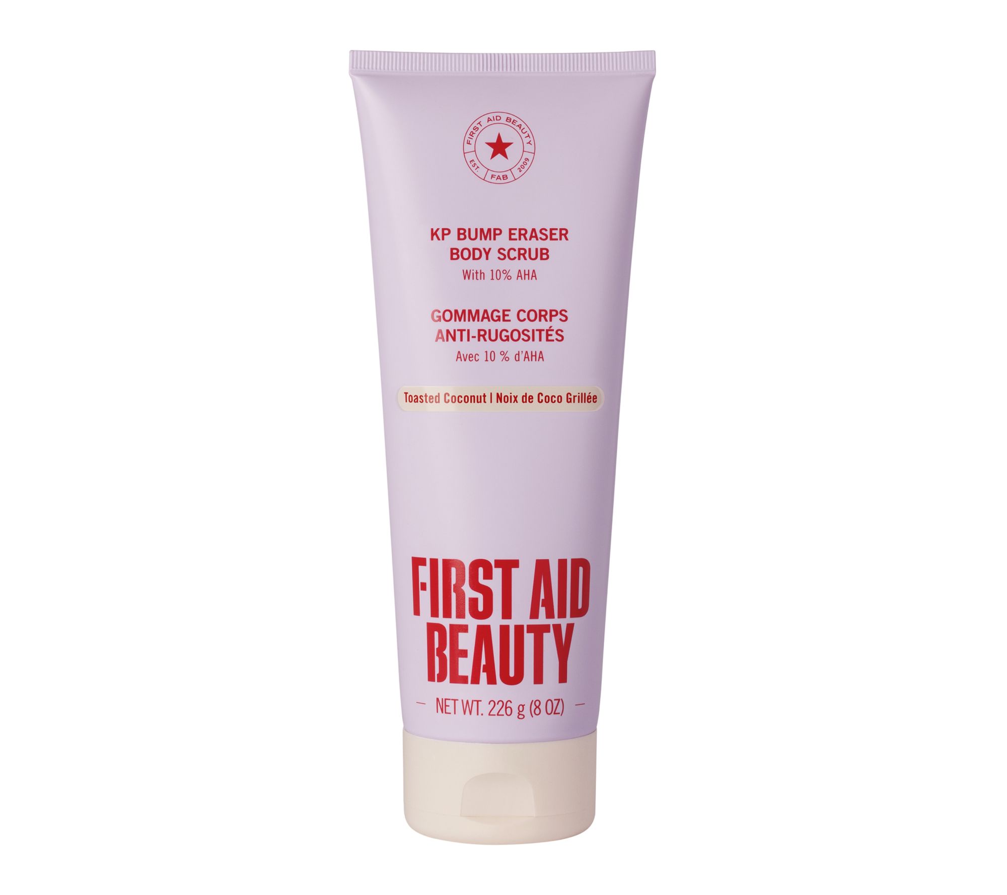 First Aid Beauty KP + Body Bump Eraser Scrub 8oz Warm Coconut