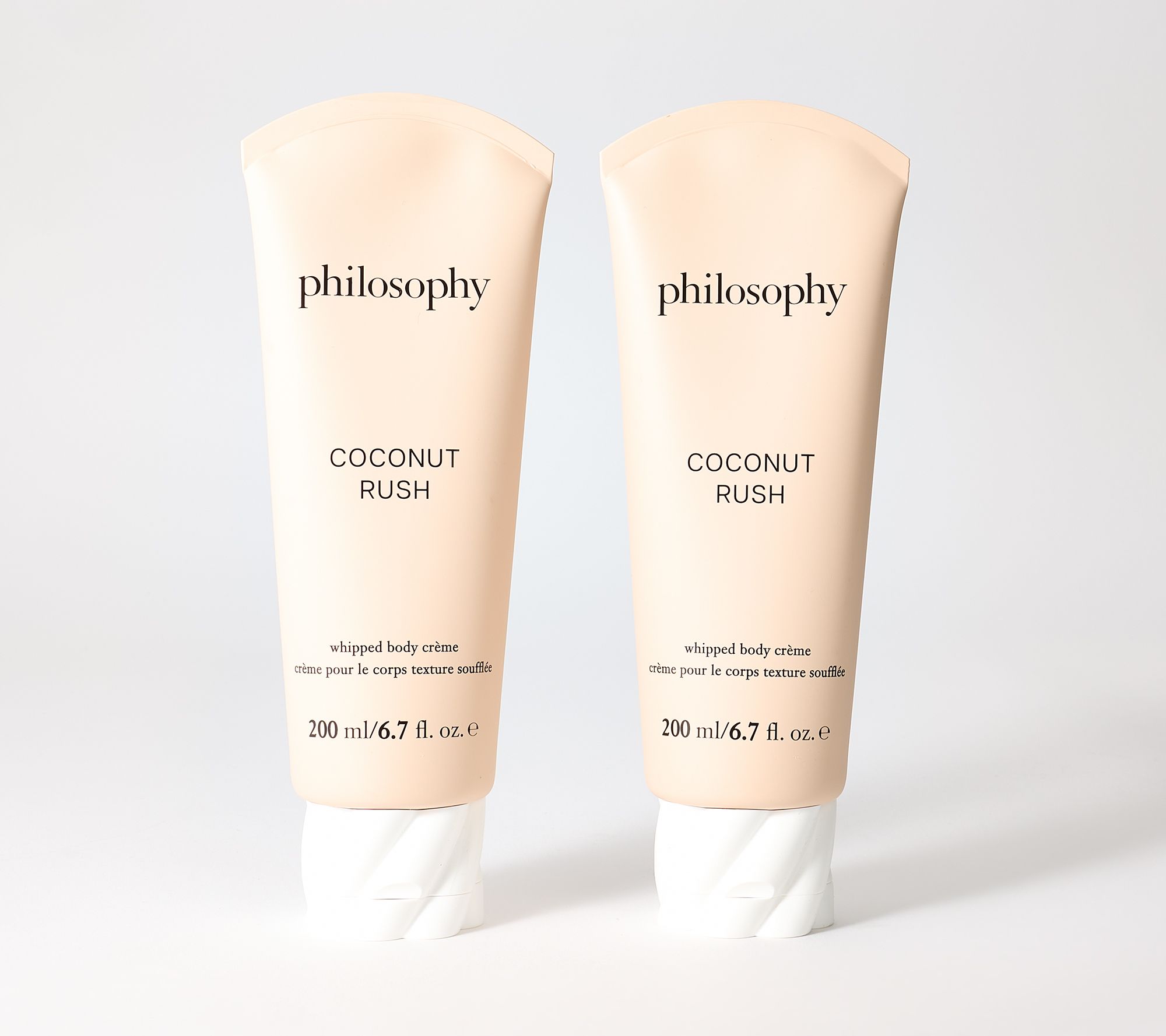 philosophy 6.7oz whipped body creme tube duo