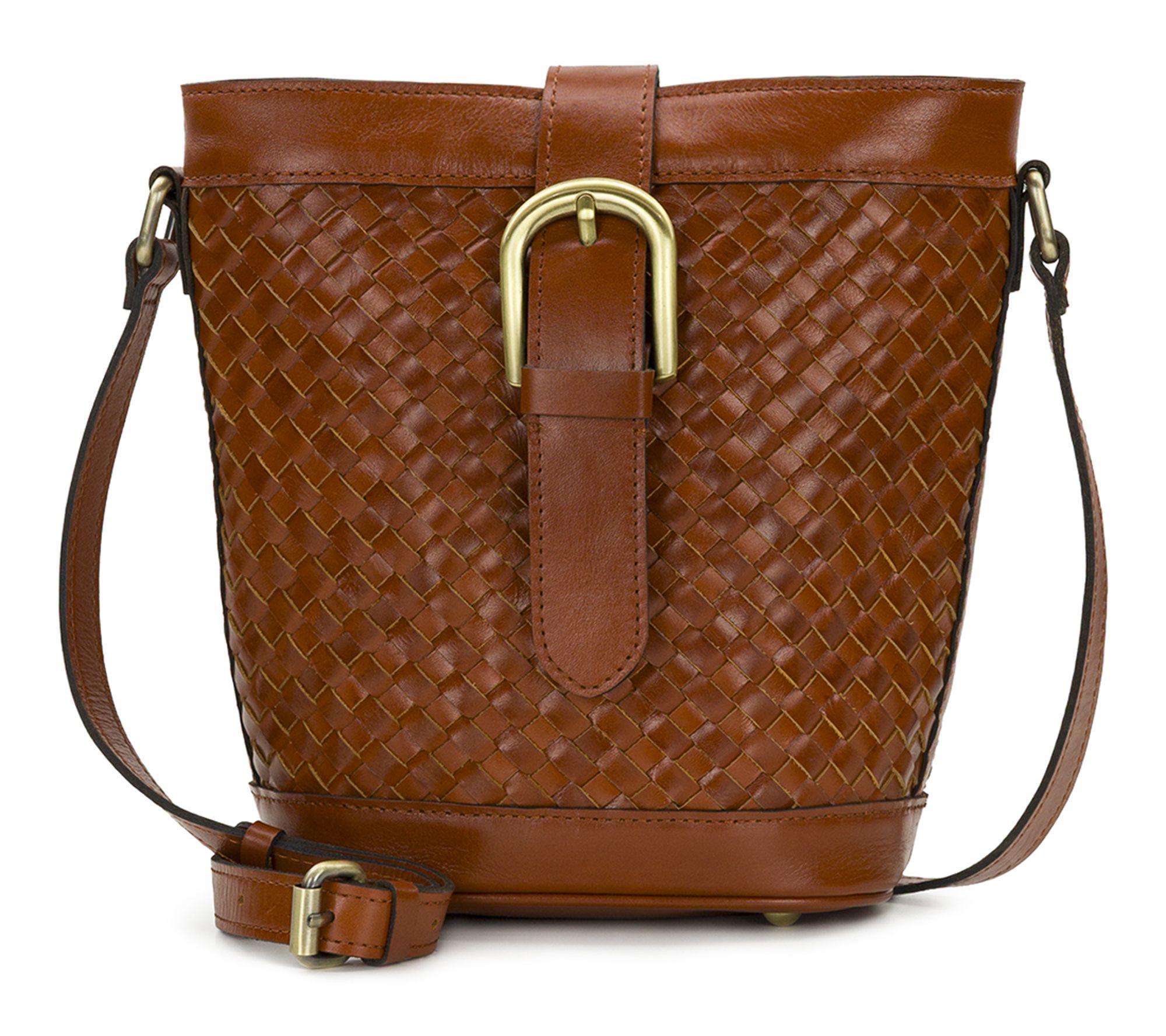 Patricia Nash M argaux Crossbod y - Hand Staine d Woven