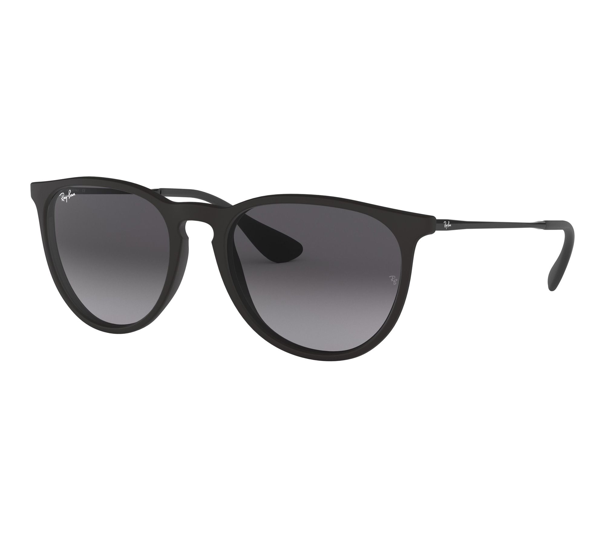 Ray-Ban Erika Classic Sunglasses- Matte Black-54mm