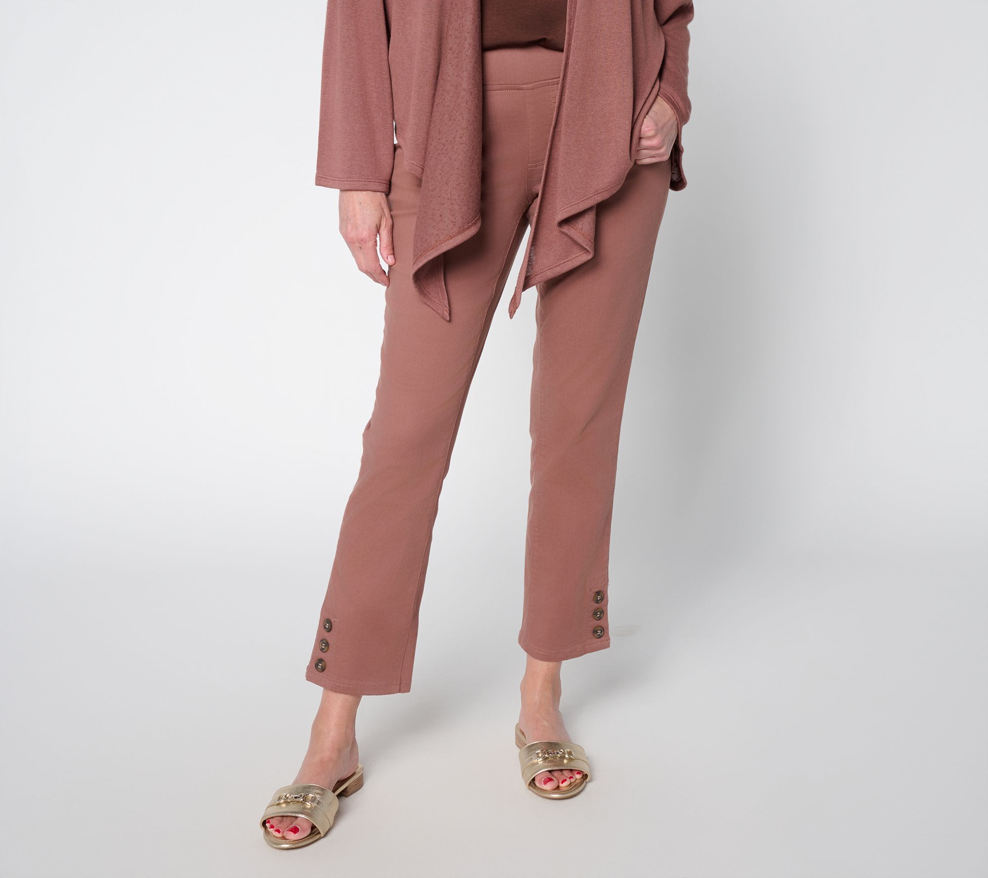 "As Is" Belle by Kim Gravel Regular Twill TripleLuxe Ankle Jean