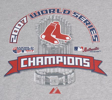 2007 Boston Red Sox MLB World Series Champions Patch