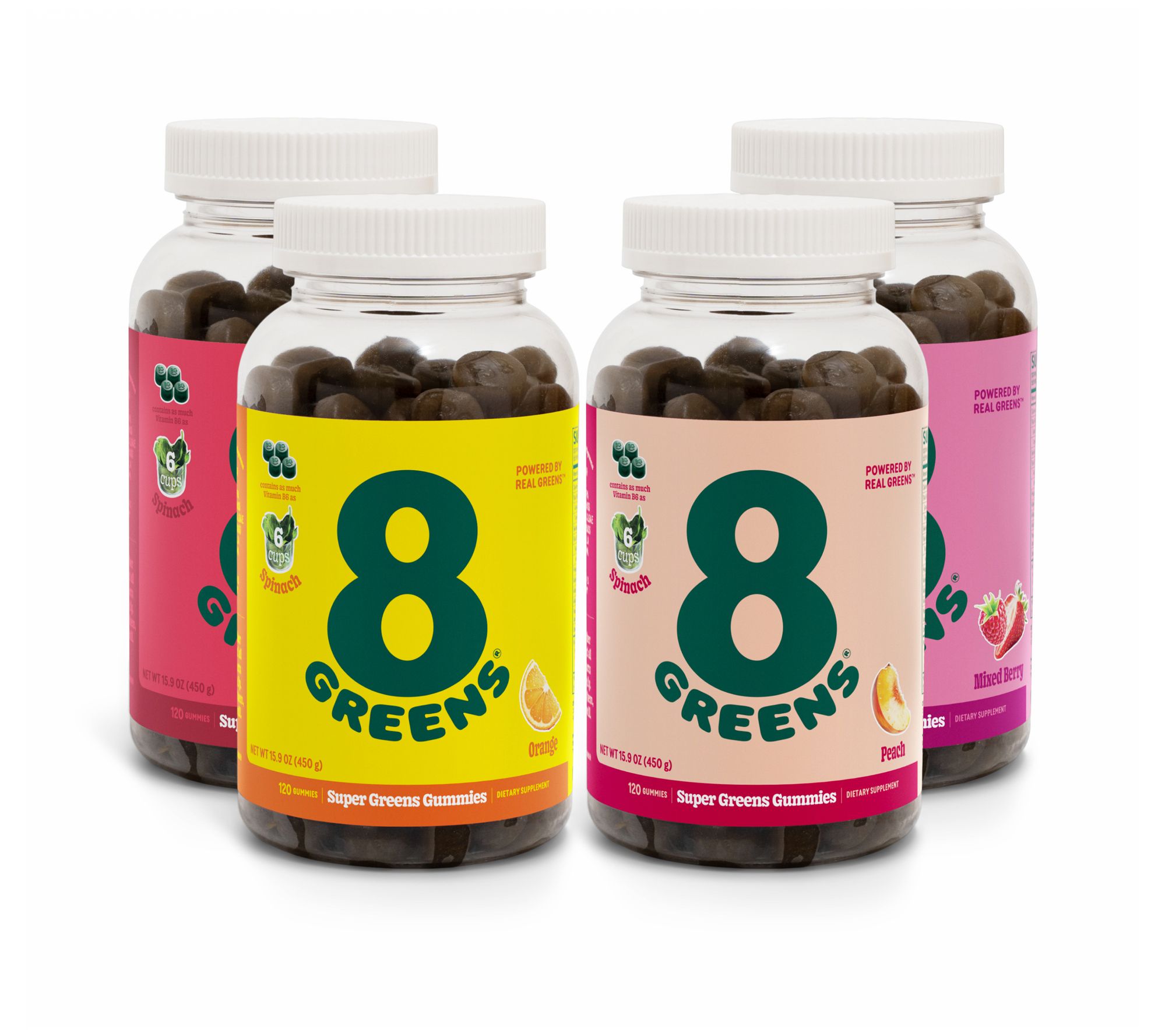 8Greens Gummies Made From Real Greens 30, 60, or 90 Days Supply