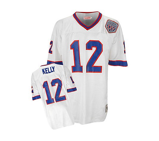 NFL Buffalo Bills 1990 Jim Kelly Authentic Throwback Jersey 
