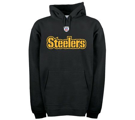 PITTSBURGH STEELERS SIDELINE HOODED LEOPARD FLEECE