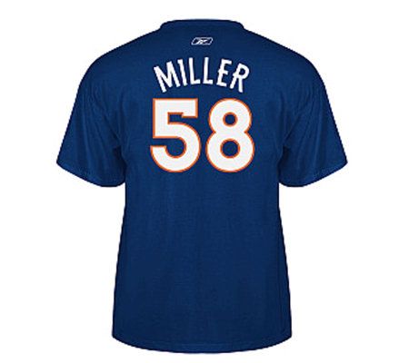 Reebok, Shirts, Reebok Denver Broncos Miller 58 Jersey