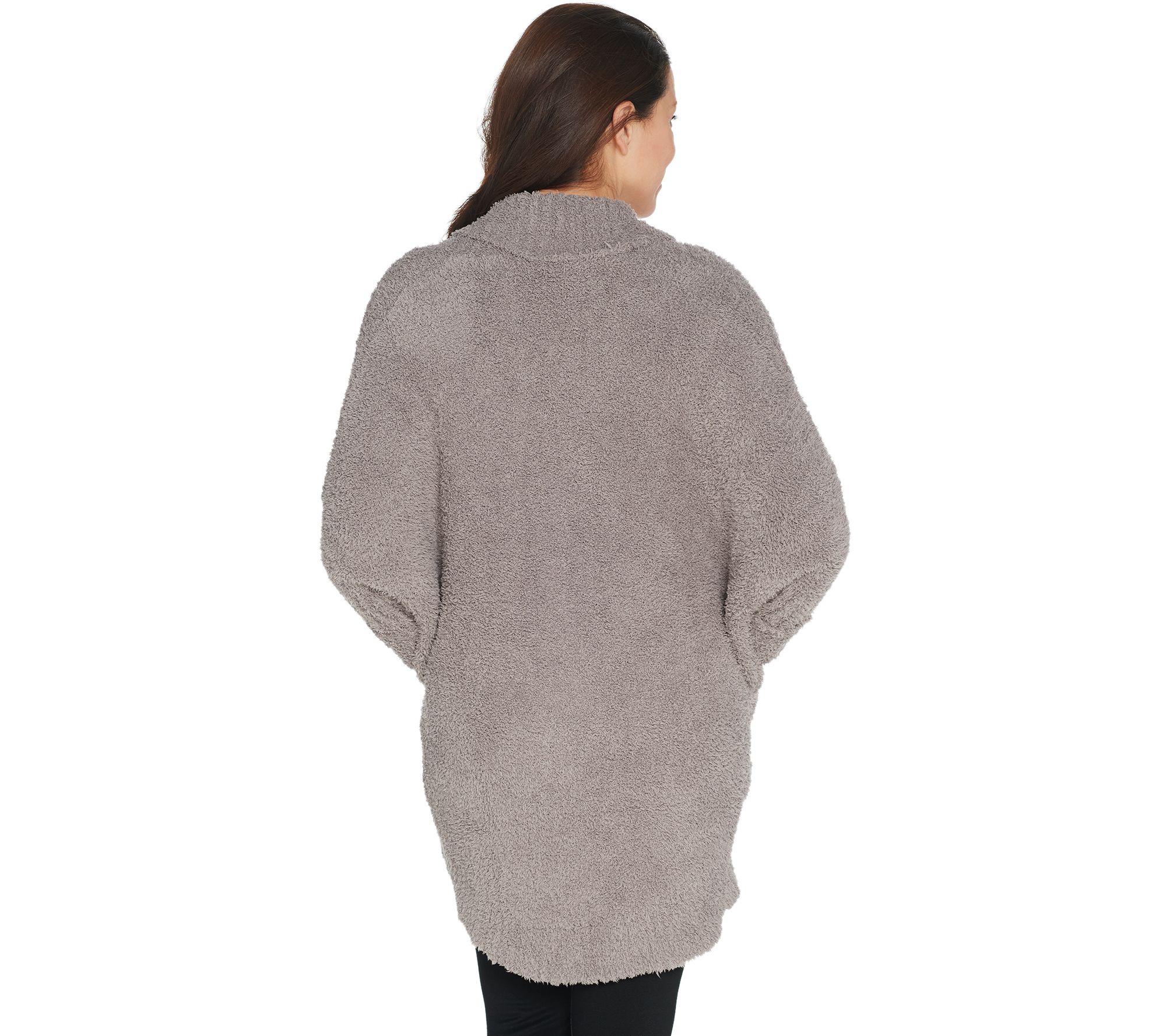 qvc barefoot dreams circle cardigan