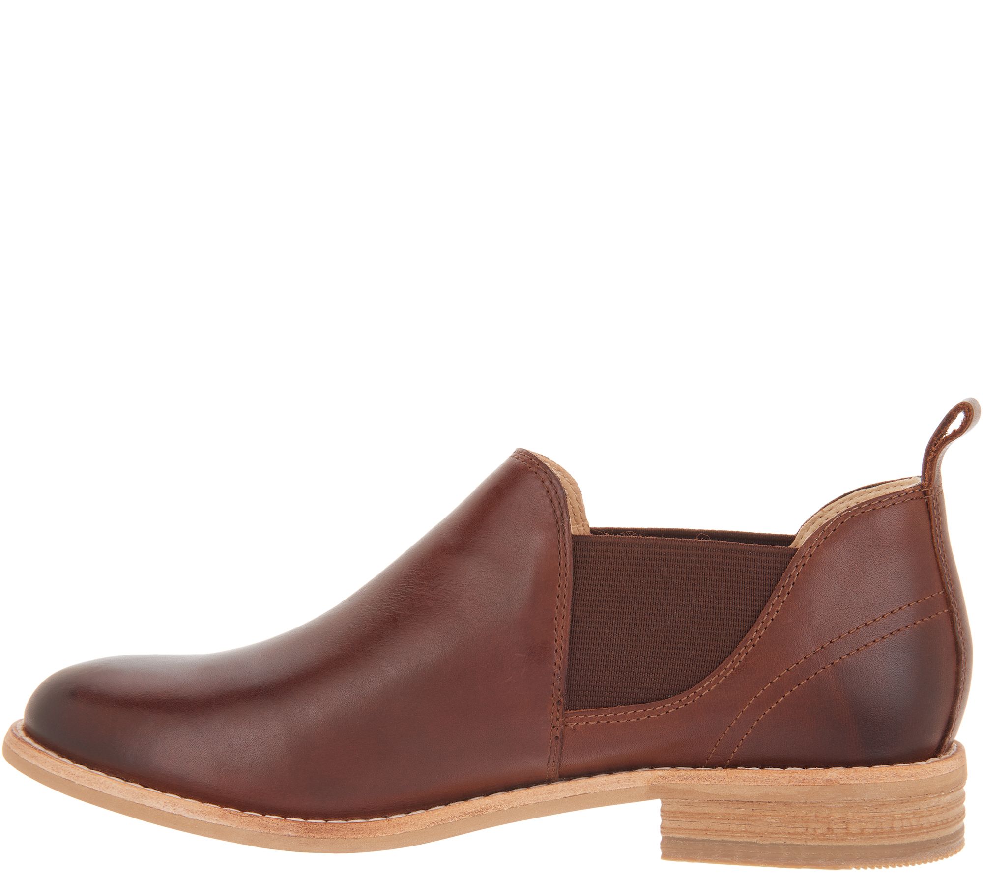 clarks slip on boot