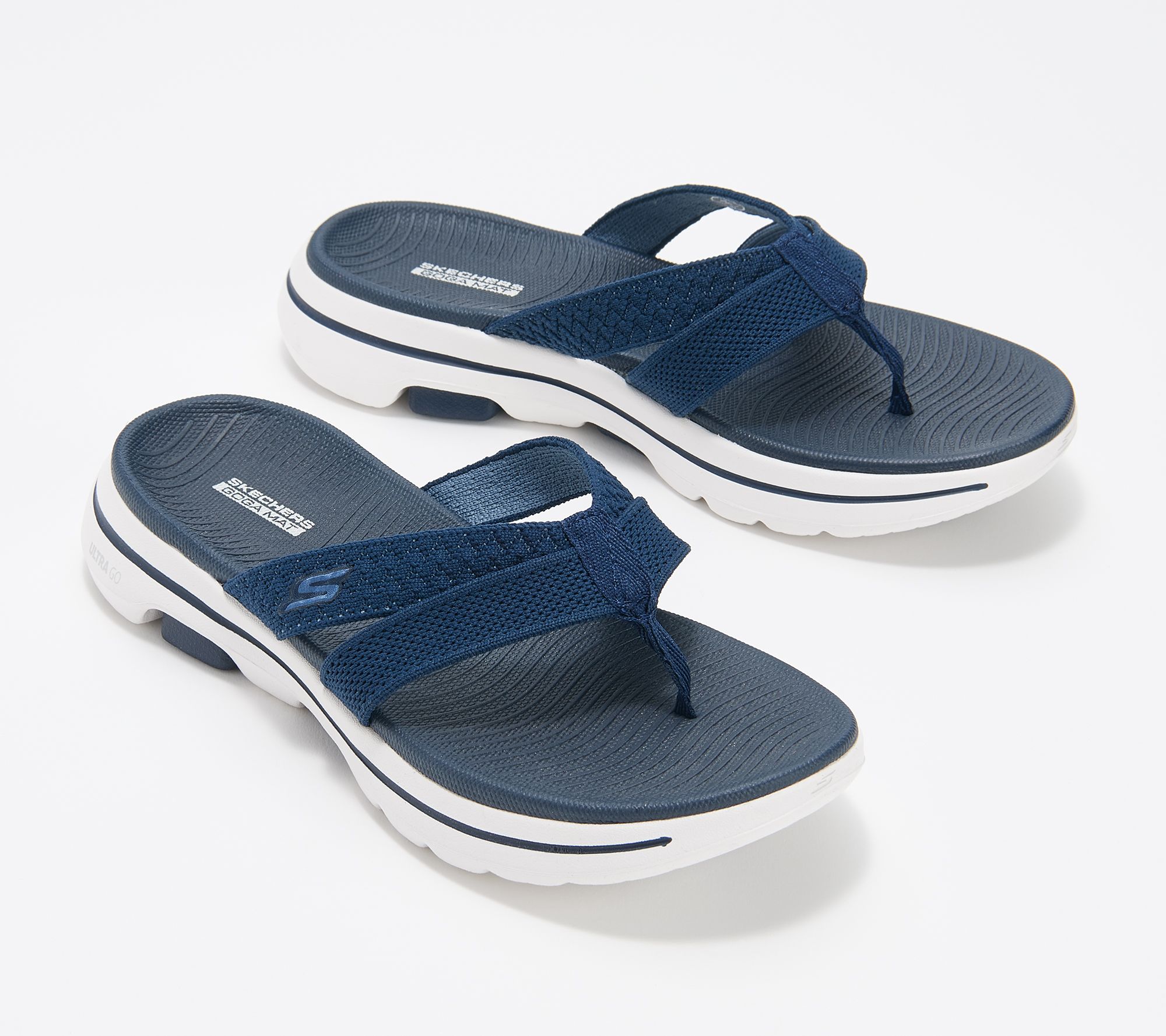 Skechers GoWalk 5 Thong Sandals- Sun 