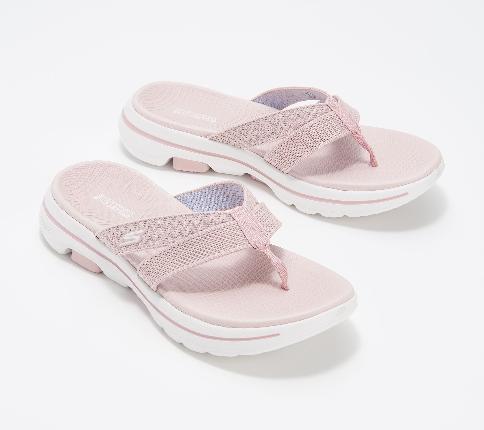 skechers sandals pink