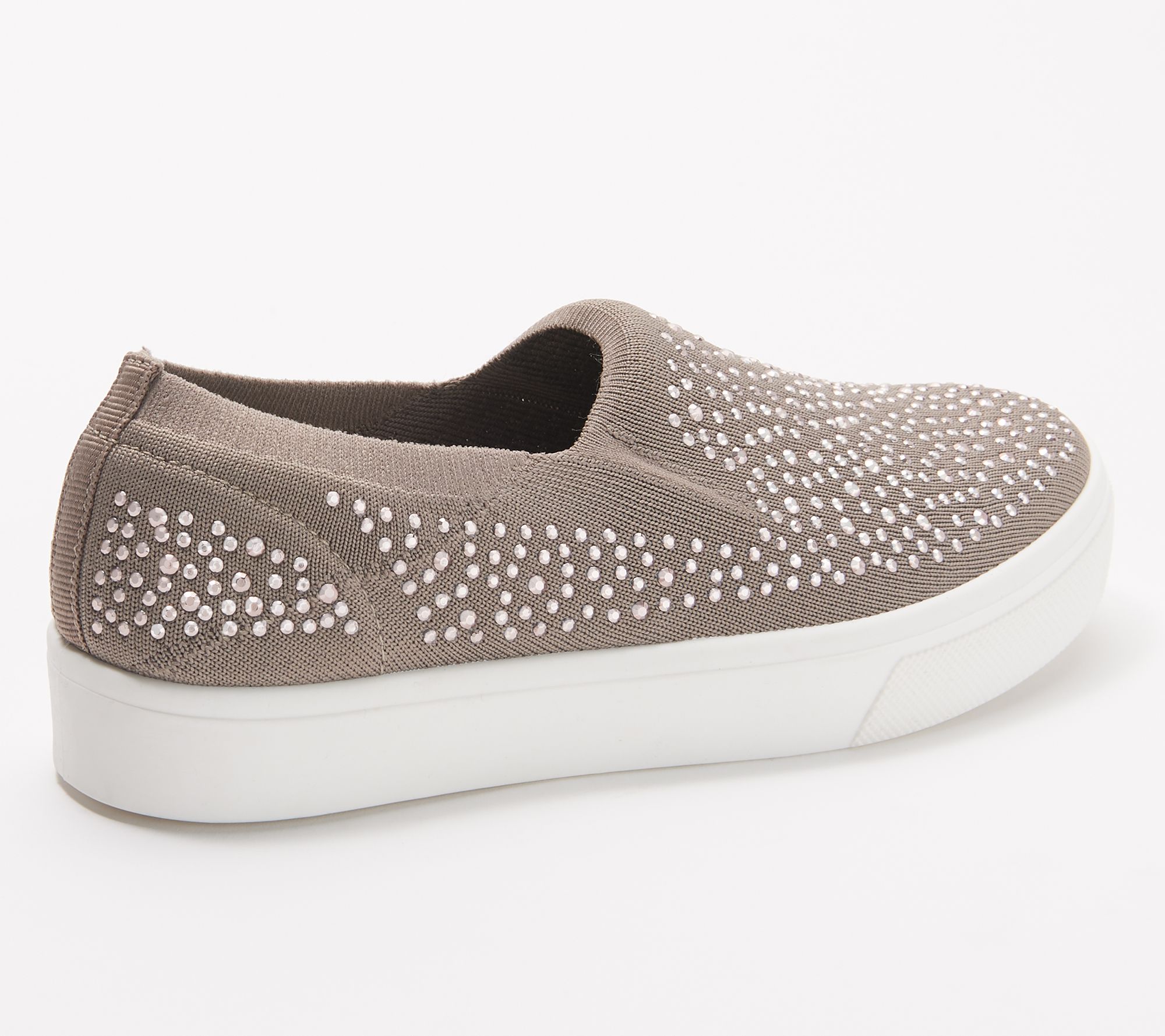 embellished slip on shoes