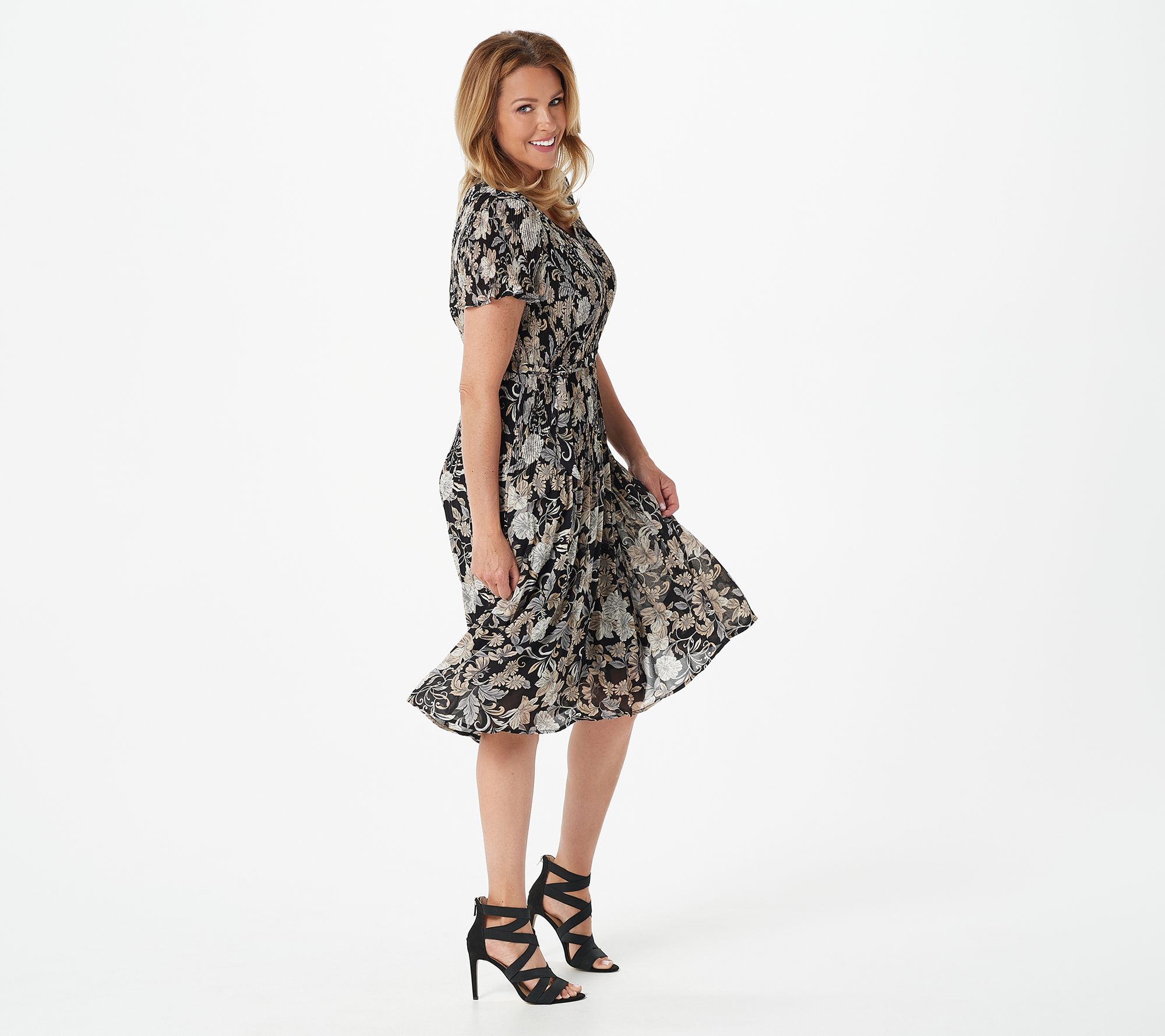 qvc midi dresses