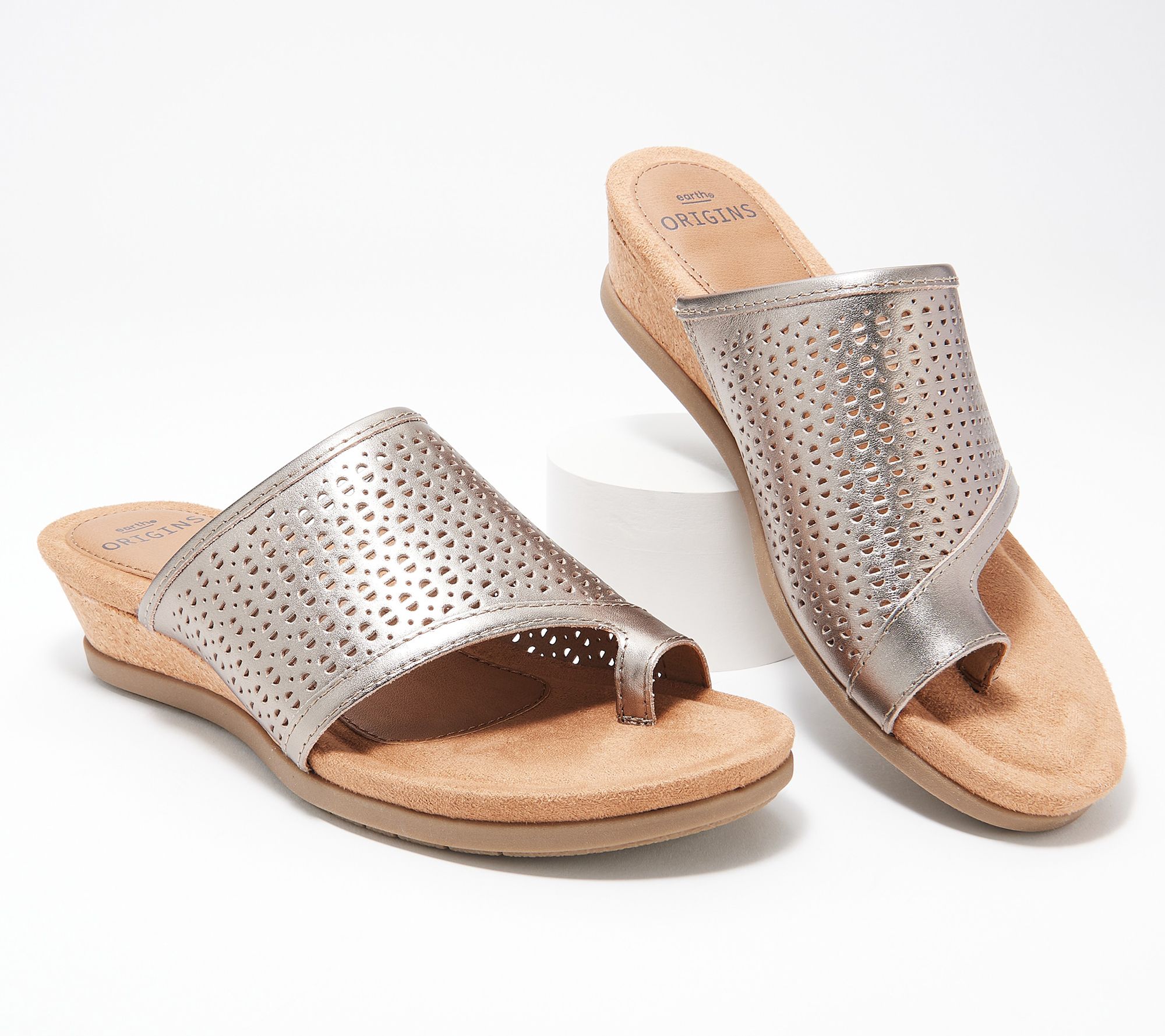 slip on wedge mules