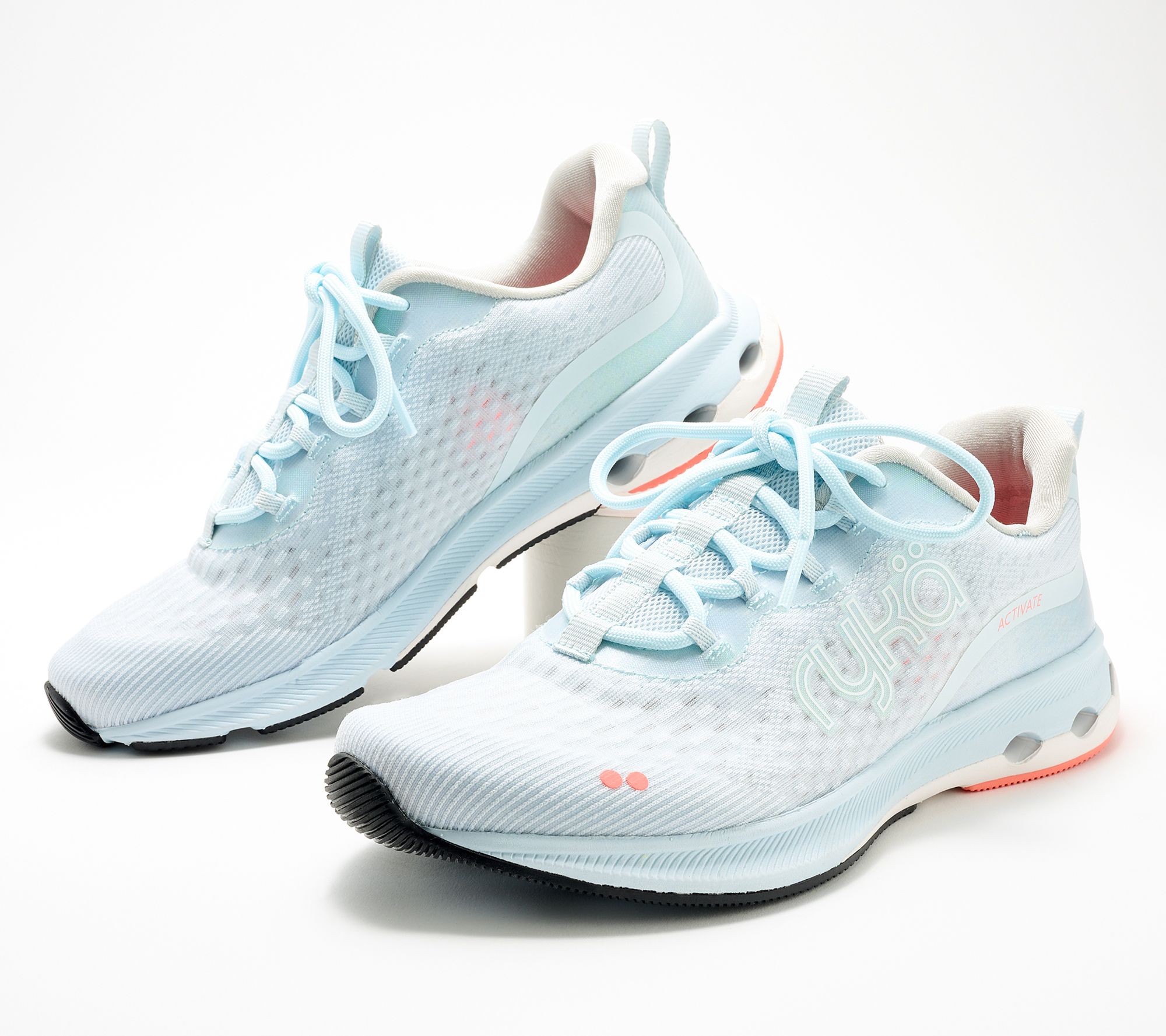 Ryka Mesh Lightweight Re Zorb Walking Sneakers - Activate - QVC.com