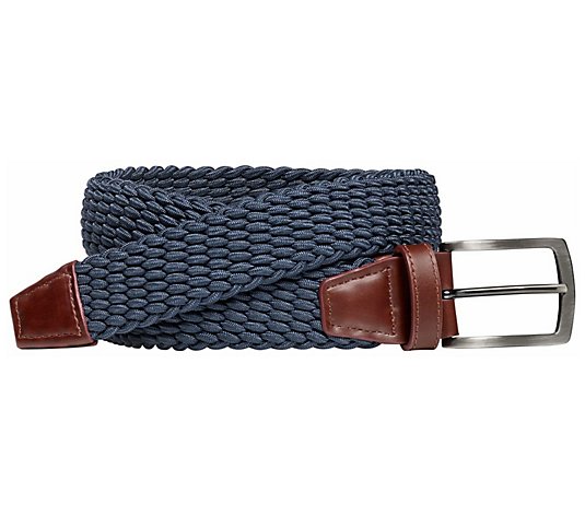 Johnston & Murphy Men's Stretch Knit Belt