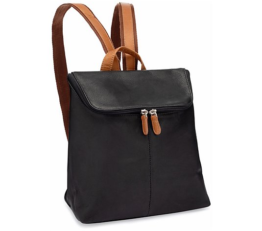 Le Donne Leather Accent Women's Backpack
