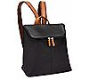 Le Donne Leather Accent Women's Backpack