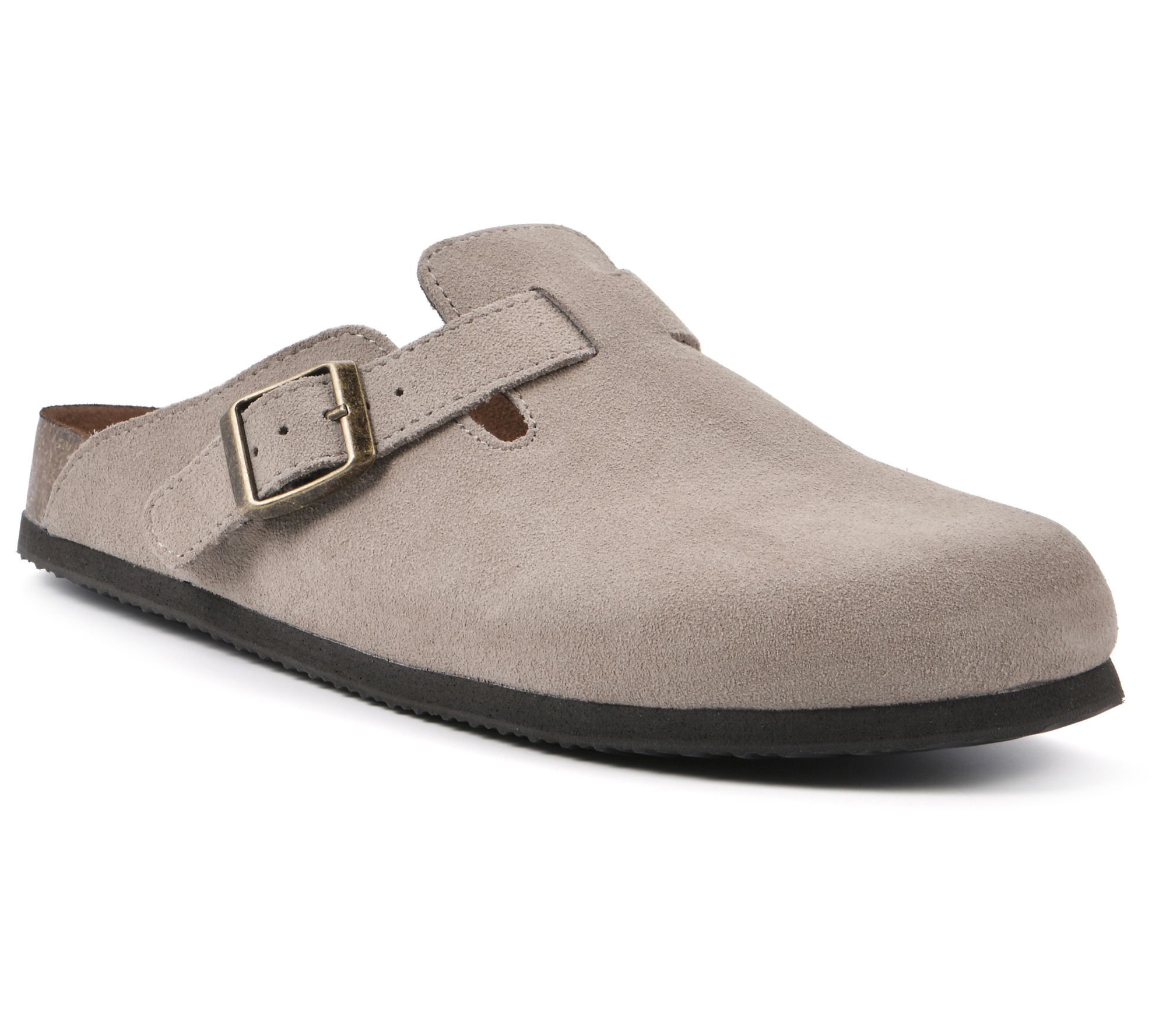 White Mountain Leather Clogs - Bari