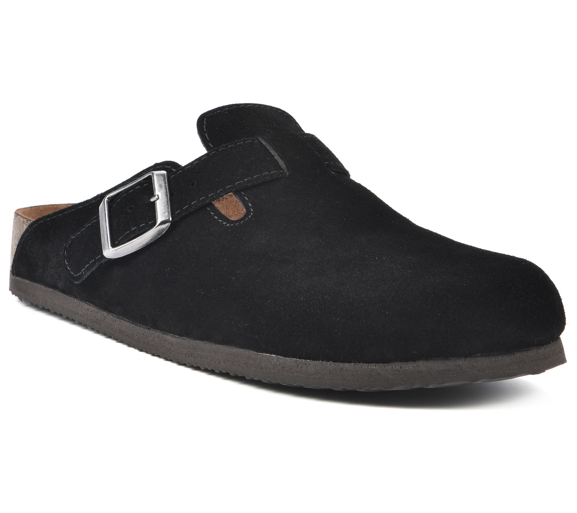 White Mountain Leather Clogs - Bari