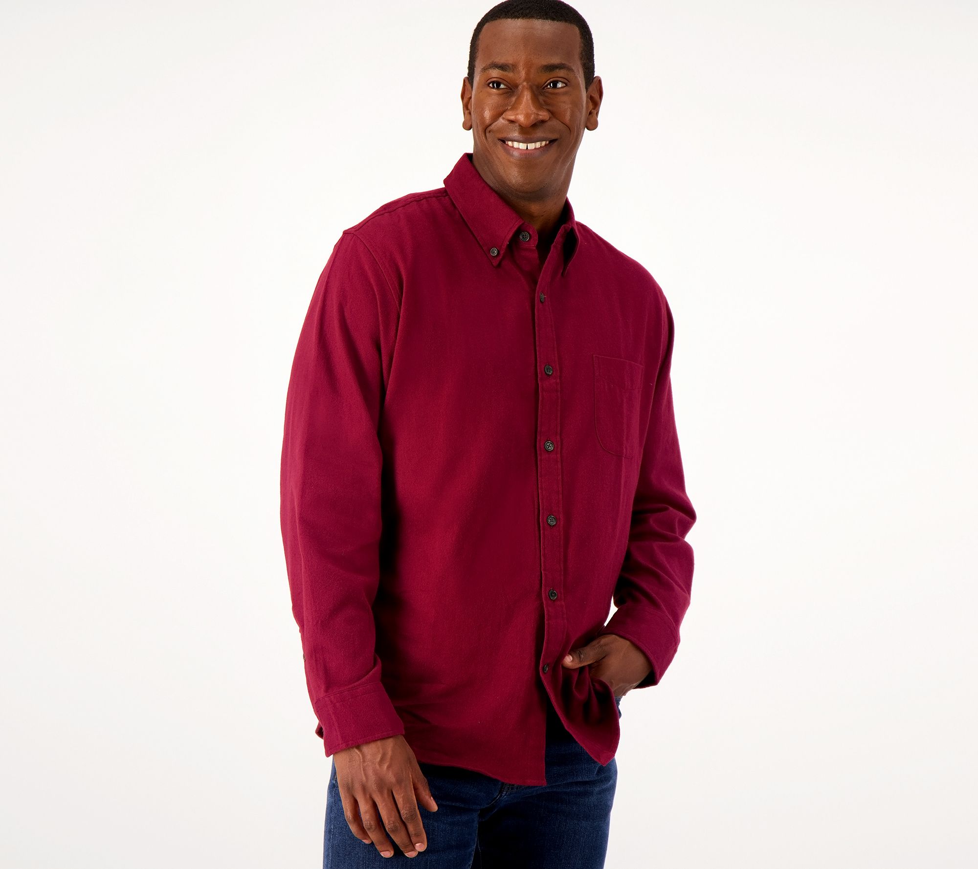 "As Is" Lands' End Regular Men's Flagship Flannel