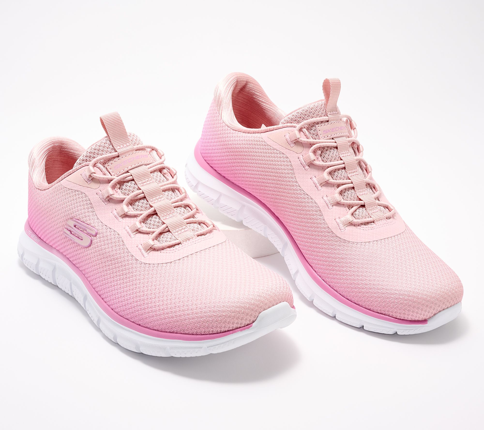 Athletic Works Womens Light Pink Core Jogger Sneaker Memory Foam