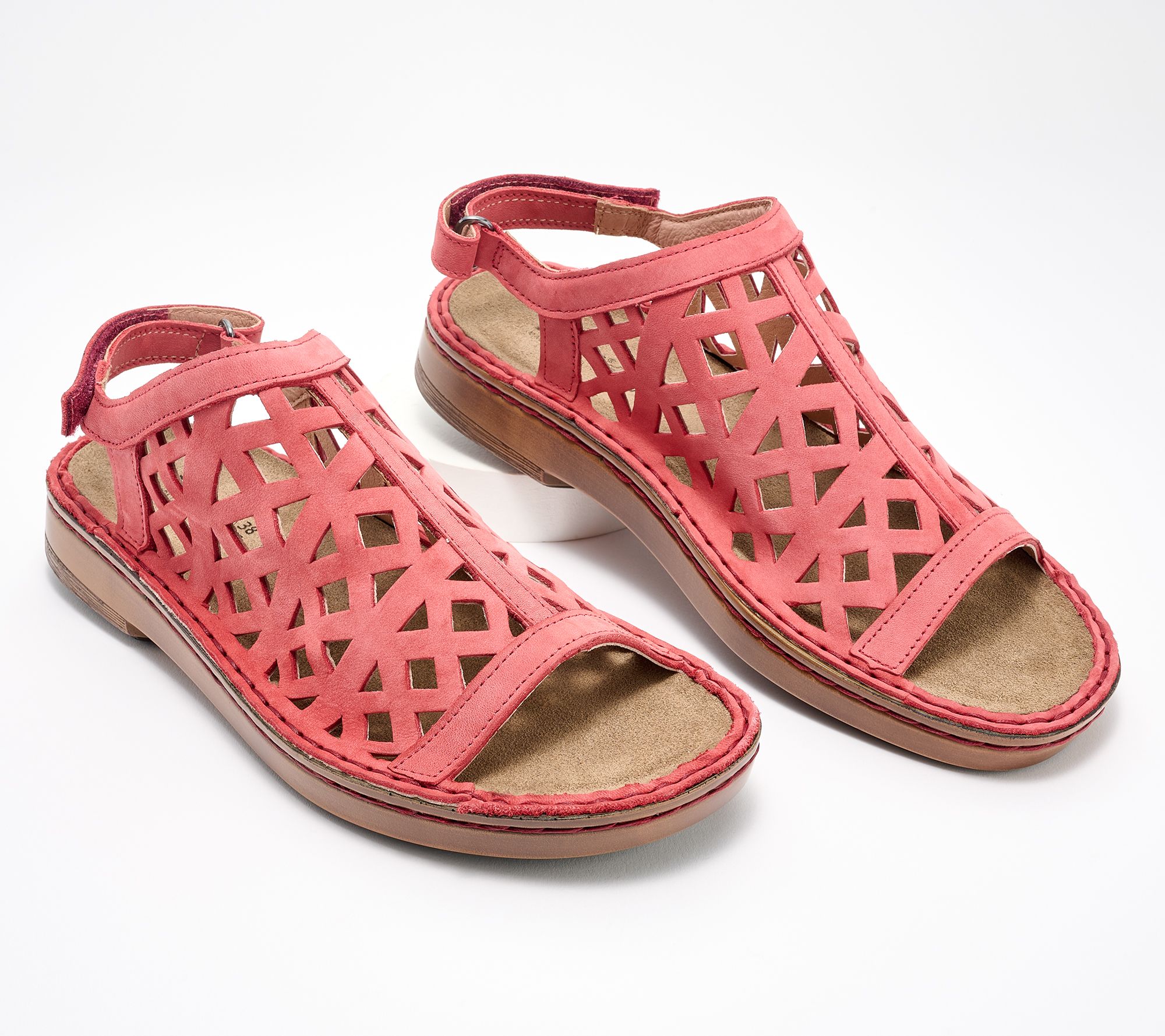 Naot Leather Multi-Strap Sandals - Castelo 