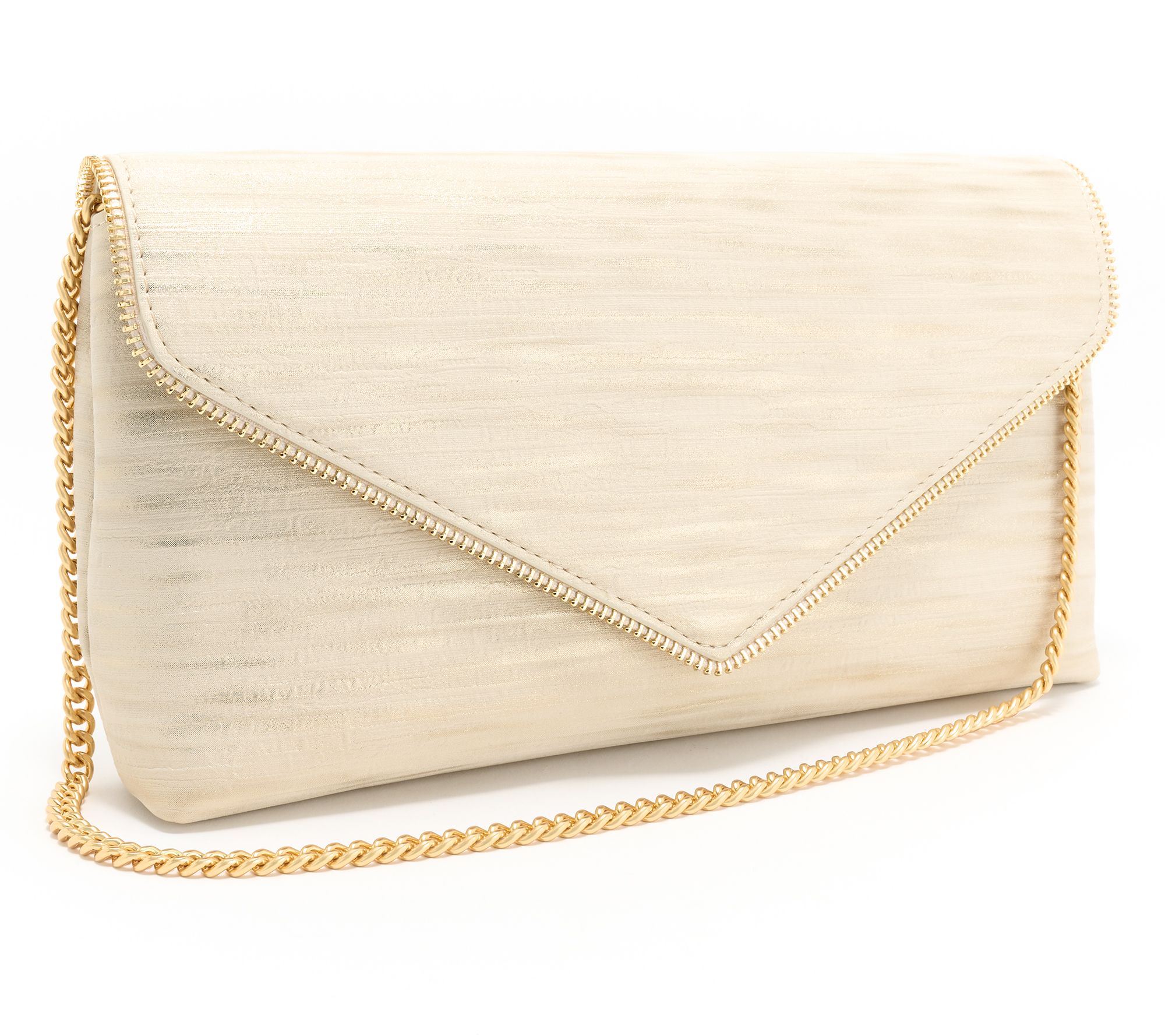 Rebecca Minkoff Envelope Zip Clutch with Crossbody Strap