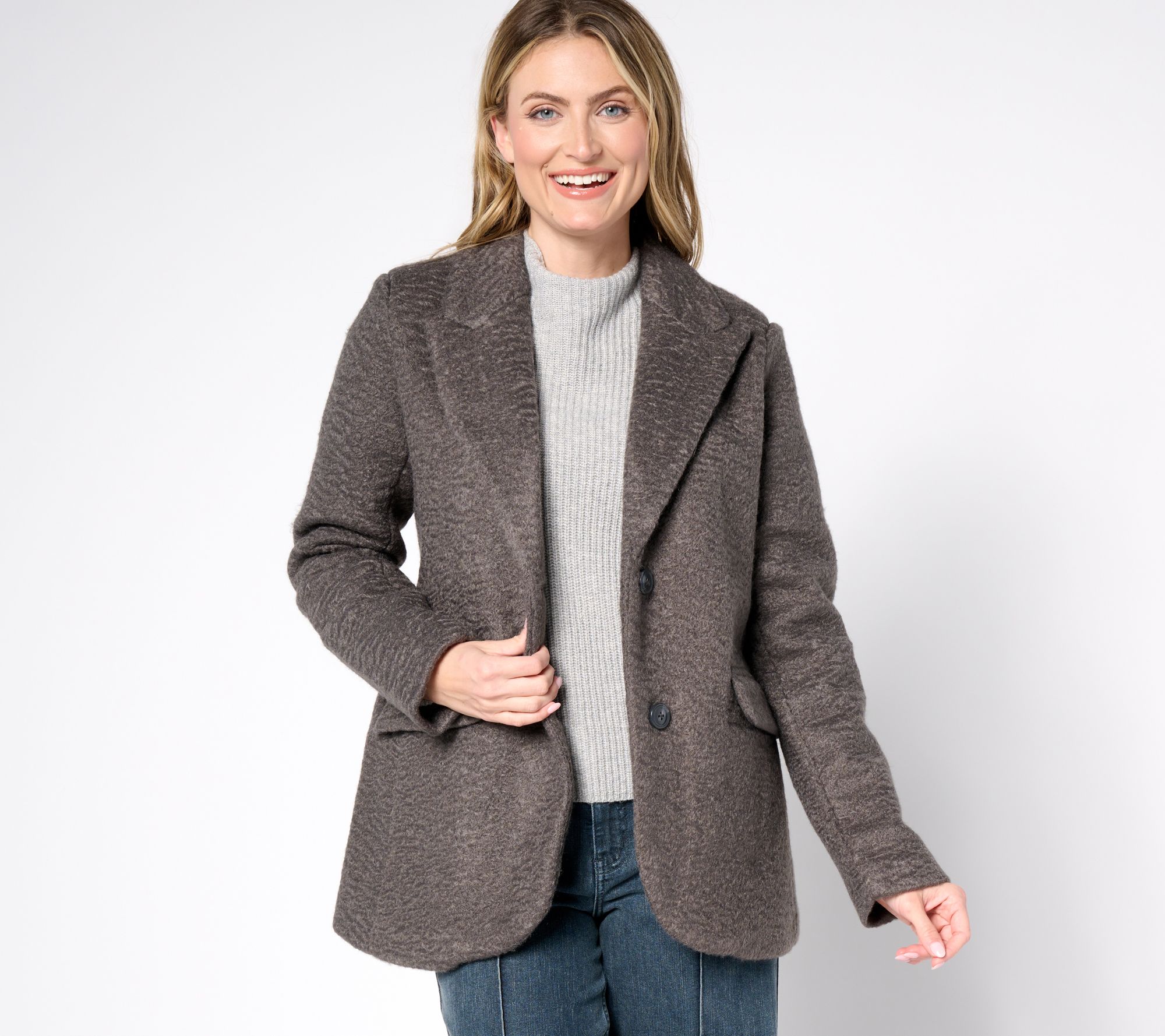 Thread Collective Classic Tailored Blazer Coat