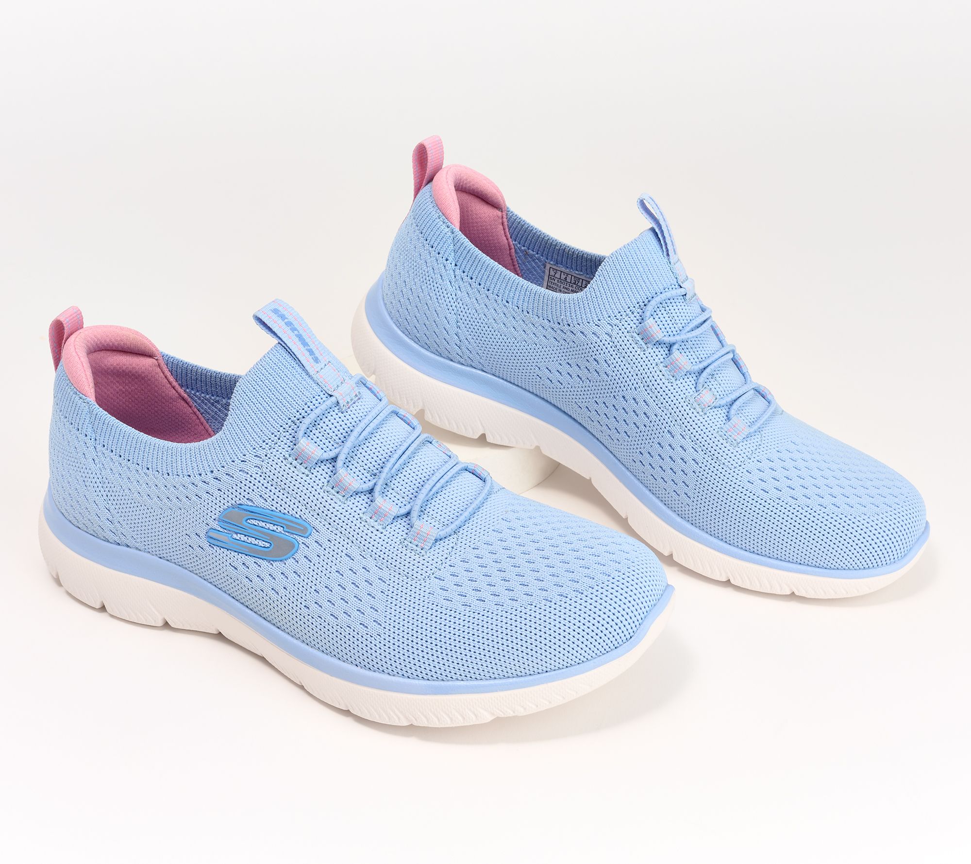 "As Is" Skechers Summits Vegan Washable Bungee Sneakers