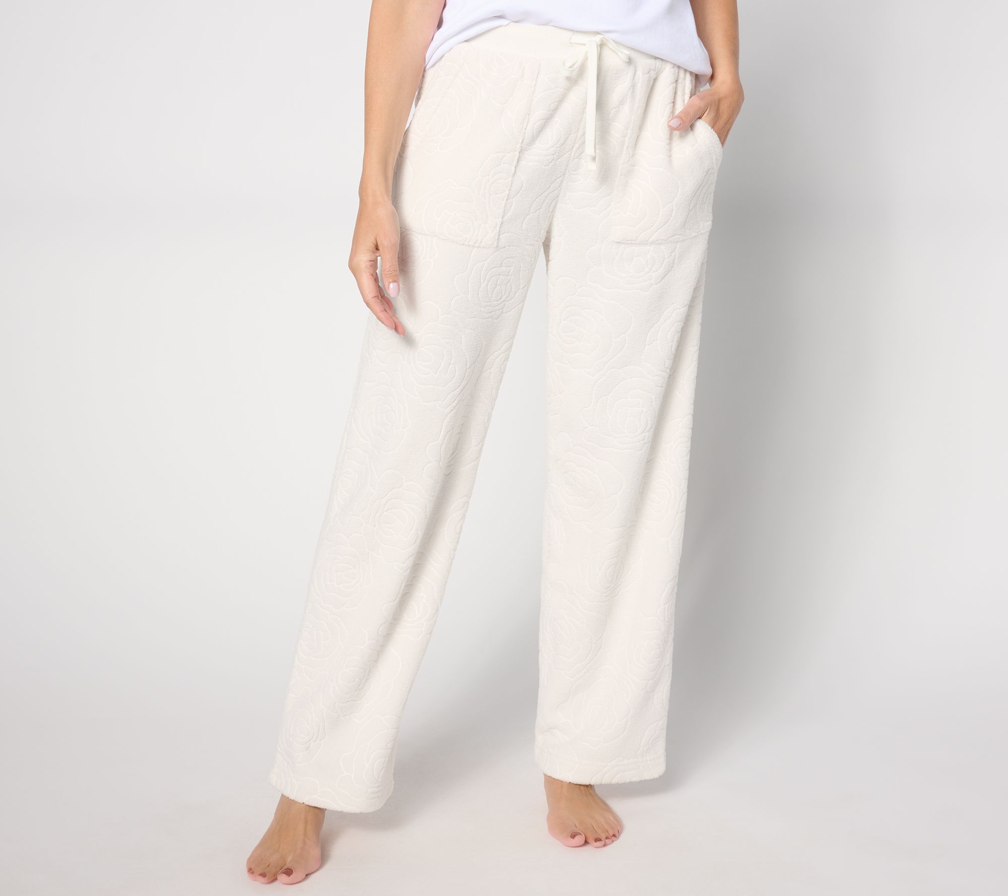 "As Is" Berkshire Homewear Embossed Spa Lounge Pant
