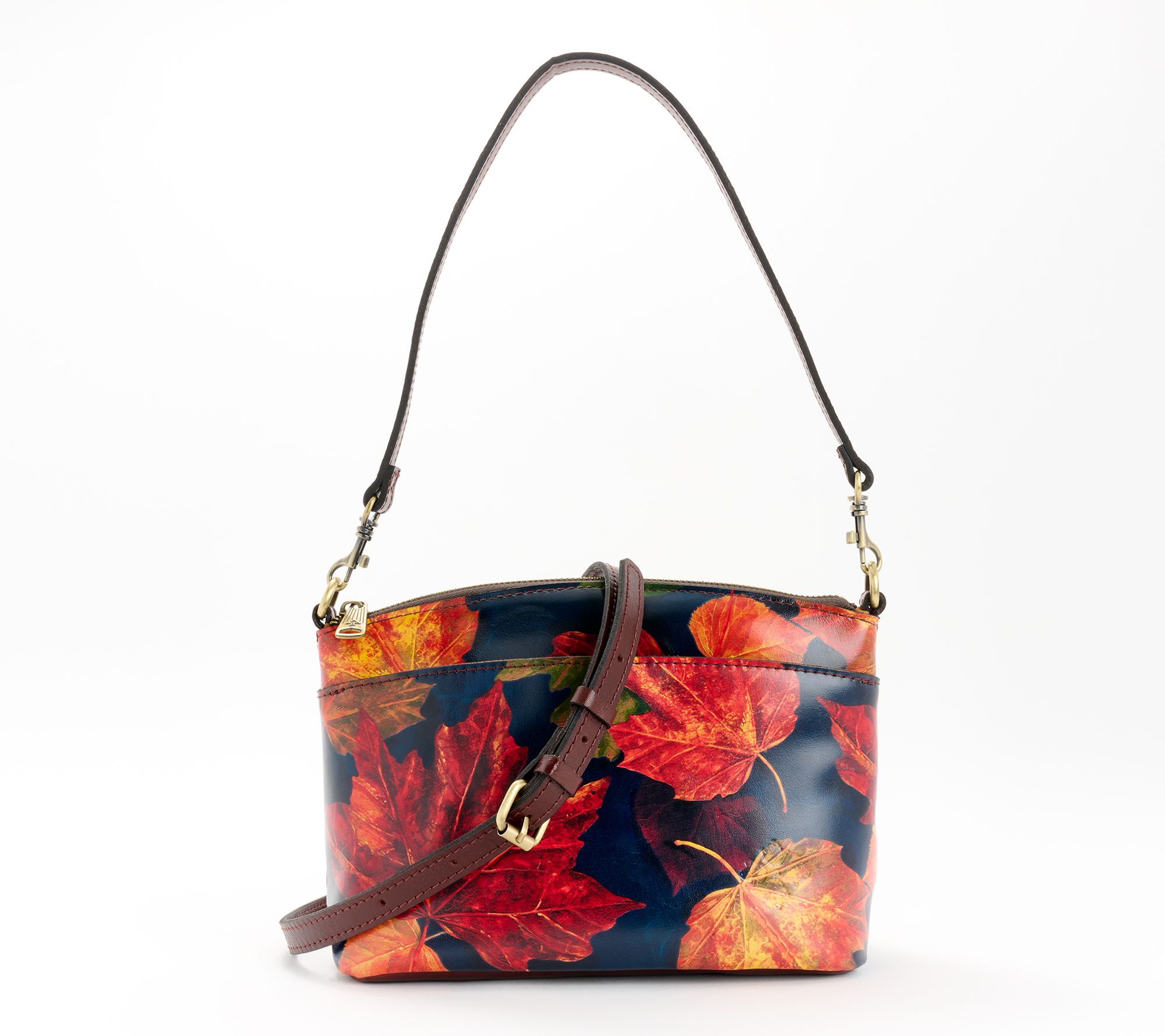 Patricia Nash Leather Arlee Dome Crossbody